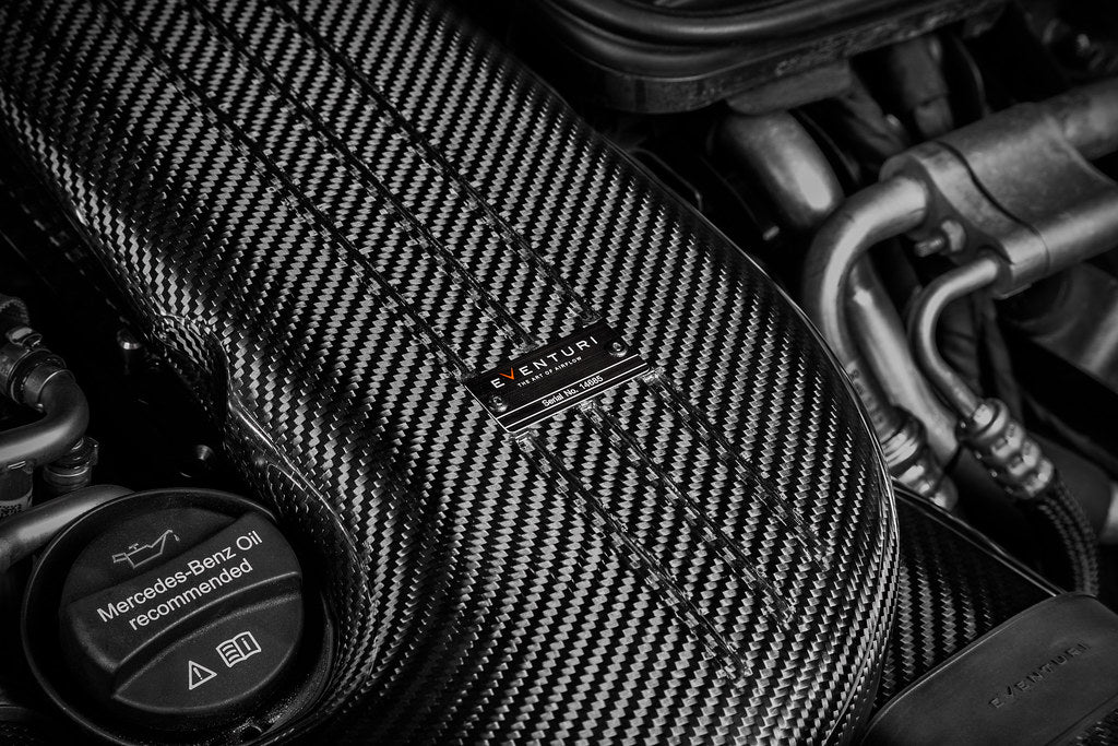 Eventuri Mercedes W205 C63 / C63S AMG Black Carbon Intake System - V2-Performance-Grocery Getter Performance