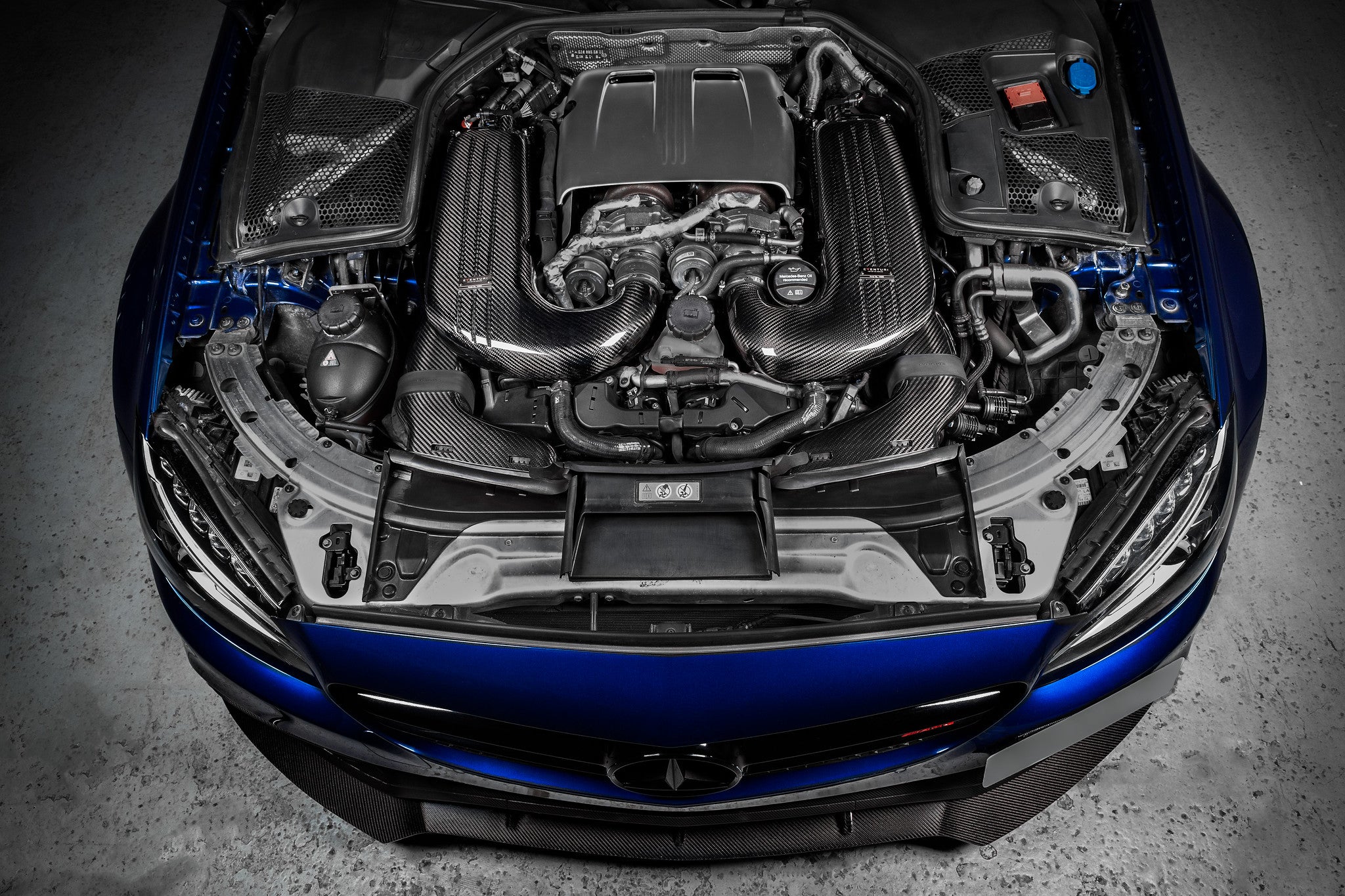 Eventuri Mercedes W205 C63 / C63S AMG Black Carbon Intake System - V2-Performance-Grocery Getter Performance