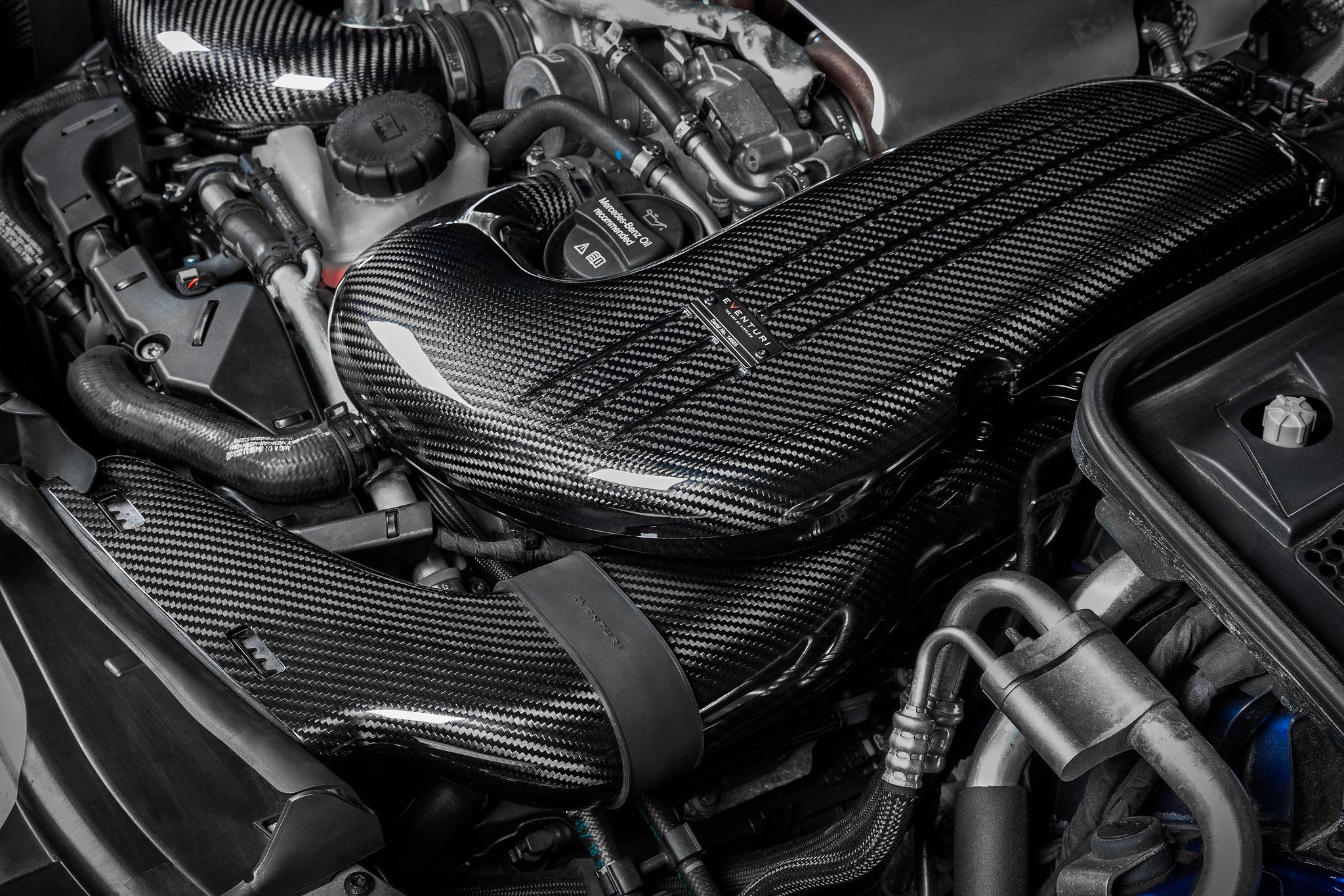 Eventuri Mercedes W205 C63 / C63S AMG Black Carbon Intake System - V2-Performance-Grocery Getter Performance