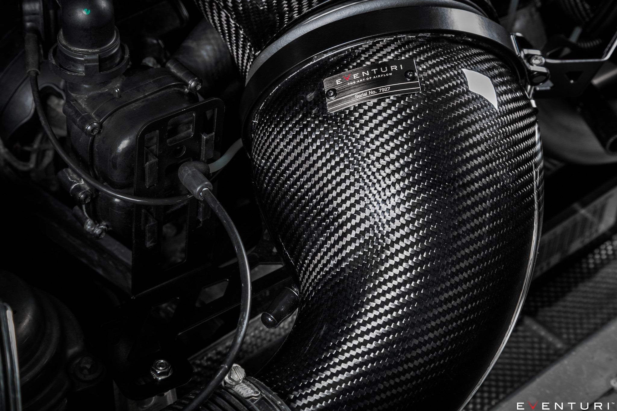 Eventuri Porsche 991 991.2 Turbo / Turbo S Black Carbon Intake System-Performance-Grocery Getter Performance