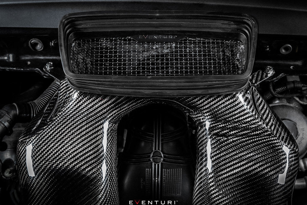 Eventuri Porsche 991 991.2 Turbo / Turbo S Black Carbon Intake System-Performance-Grocery Getter Performance