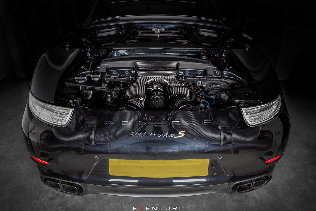 Eventuri Porsche 991 991.2 Turbo / Turbo S Black Carbon Intake System-Performance-Grocery Getter Performance