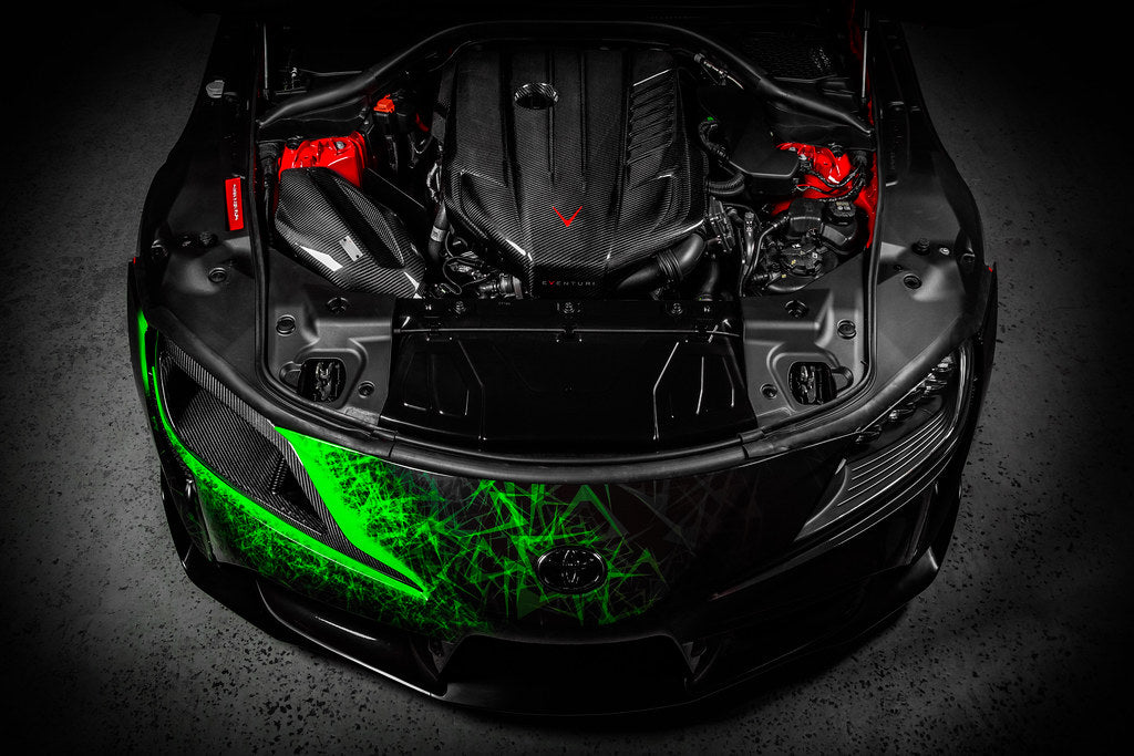Eventuri Toyota A90 Supra Black Carbon Headlamp Race Duct-Performance-Grocery Getter Performance