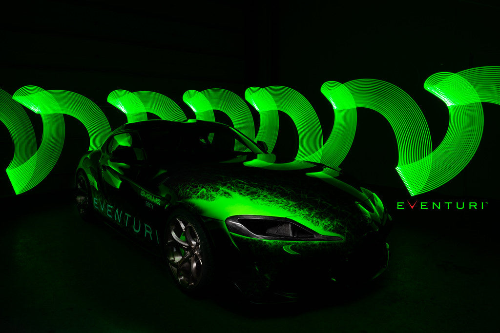 Eventuri Toyota A90 Supra Black Carbon Headlamp Race Duct-Performance-Grocery Getter Performance