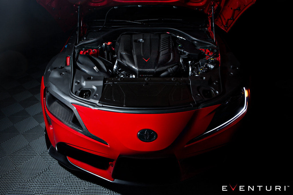 Eventuri Toyota A90 Supra Black Carbon Headlamp Race Duct-Performance-Grocery Getter Performance