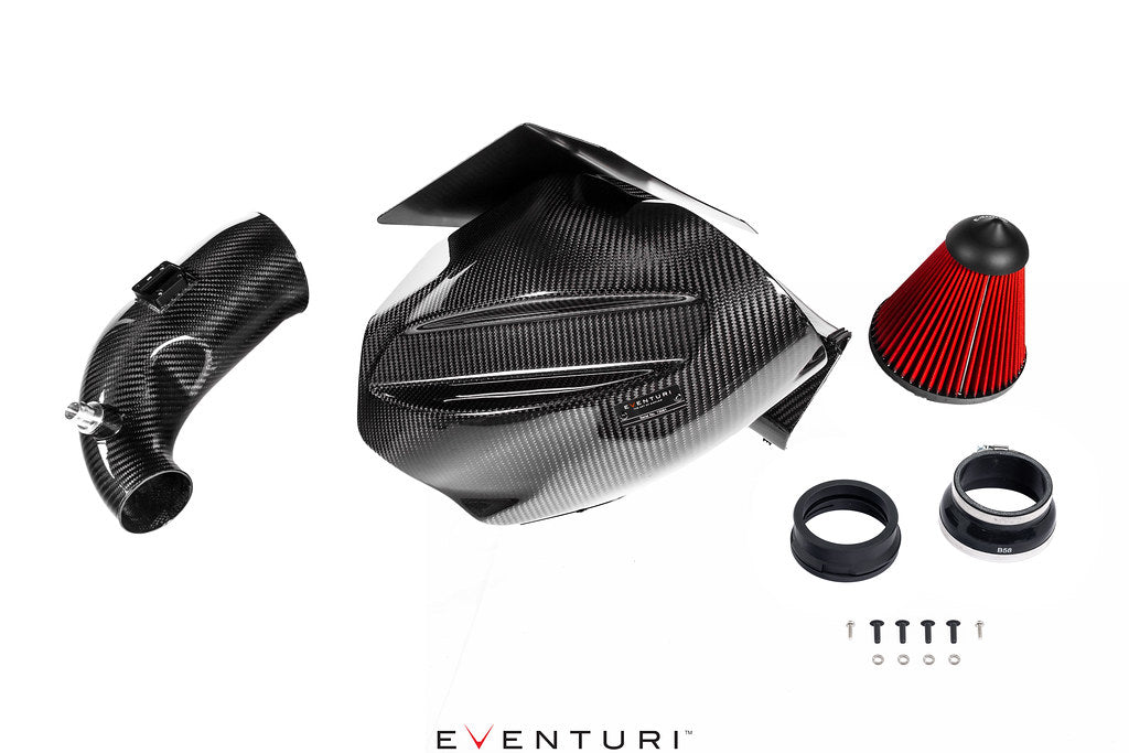 Eventuri Toyota A90 Supra / G29 Z4 M40i (B58) Black Carbon Intake System-Performance-Grocery Getter Performance