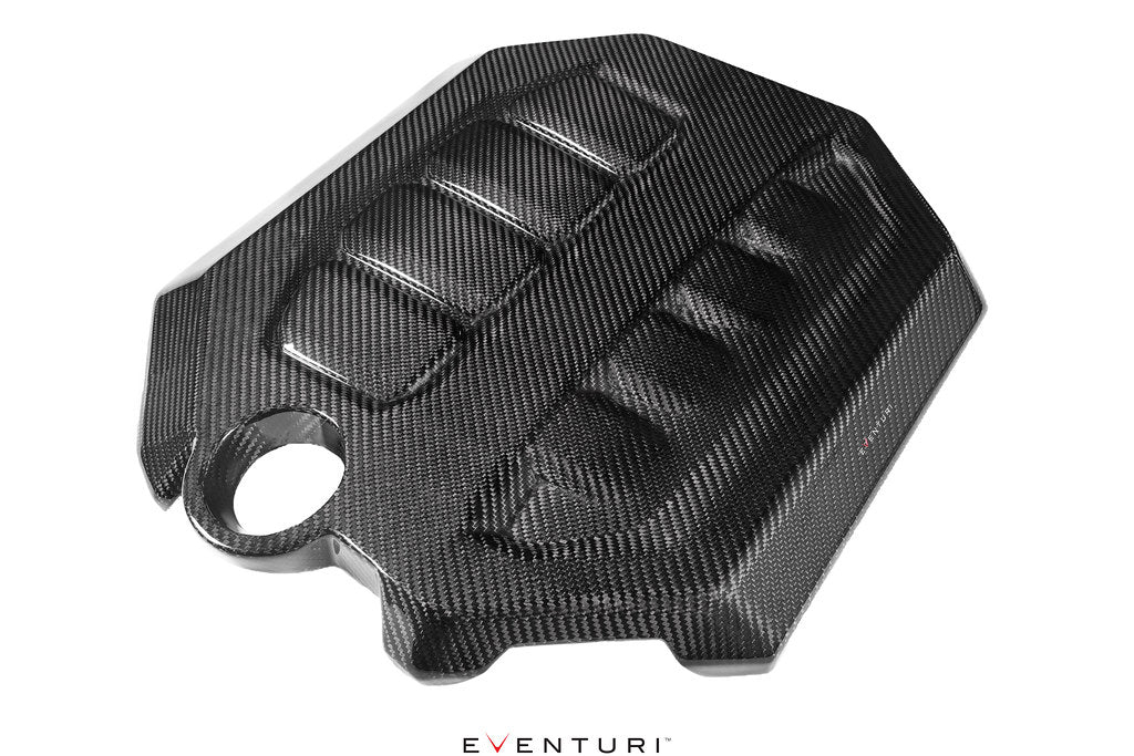 Eventuri VW Golf MK8 GTI / R Black Carbon Engine Cover-Exterior-Grocery Getter Performance