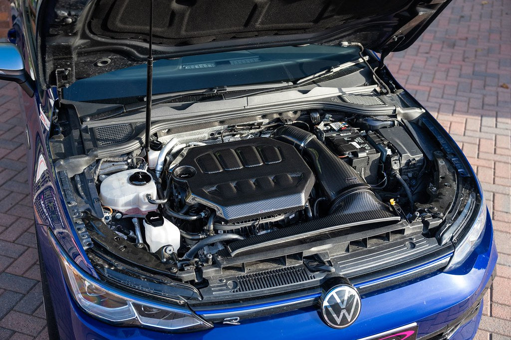 Eventuri VW Golf MK8 GTI / R Black Carbon Engine Cover-Exterior-Grocery Getter Performance