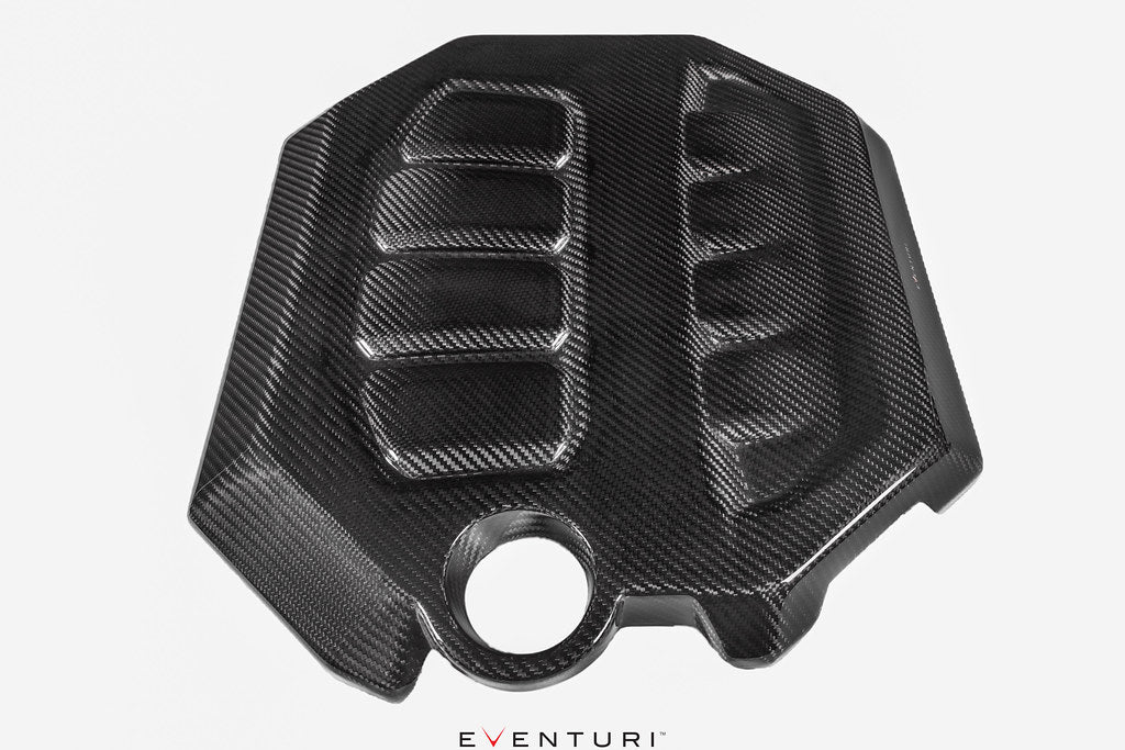 Eventuri VW Golf MK8 GTI / R Black Carbon Engine Cover-Exterior-Grocery Getter Performance