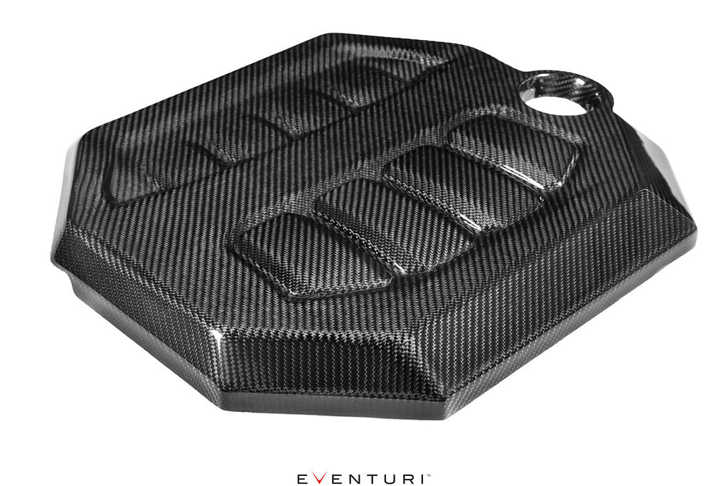 Eventuri VW Golf MK8 GTI / R Black Carbon Engine Cover-Exterior-Grocery Getter Performance