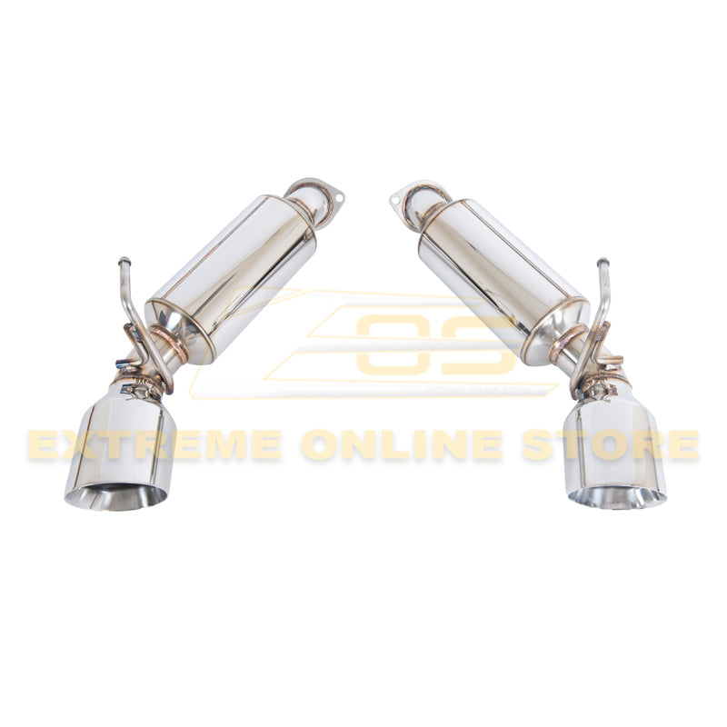 Nissan 370Z | Infiniti Q60 | G37 Coupe Axle Back 4.5" Dual Tips Exhaust