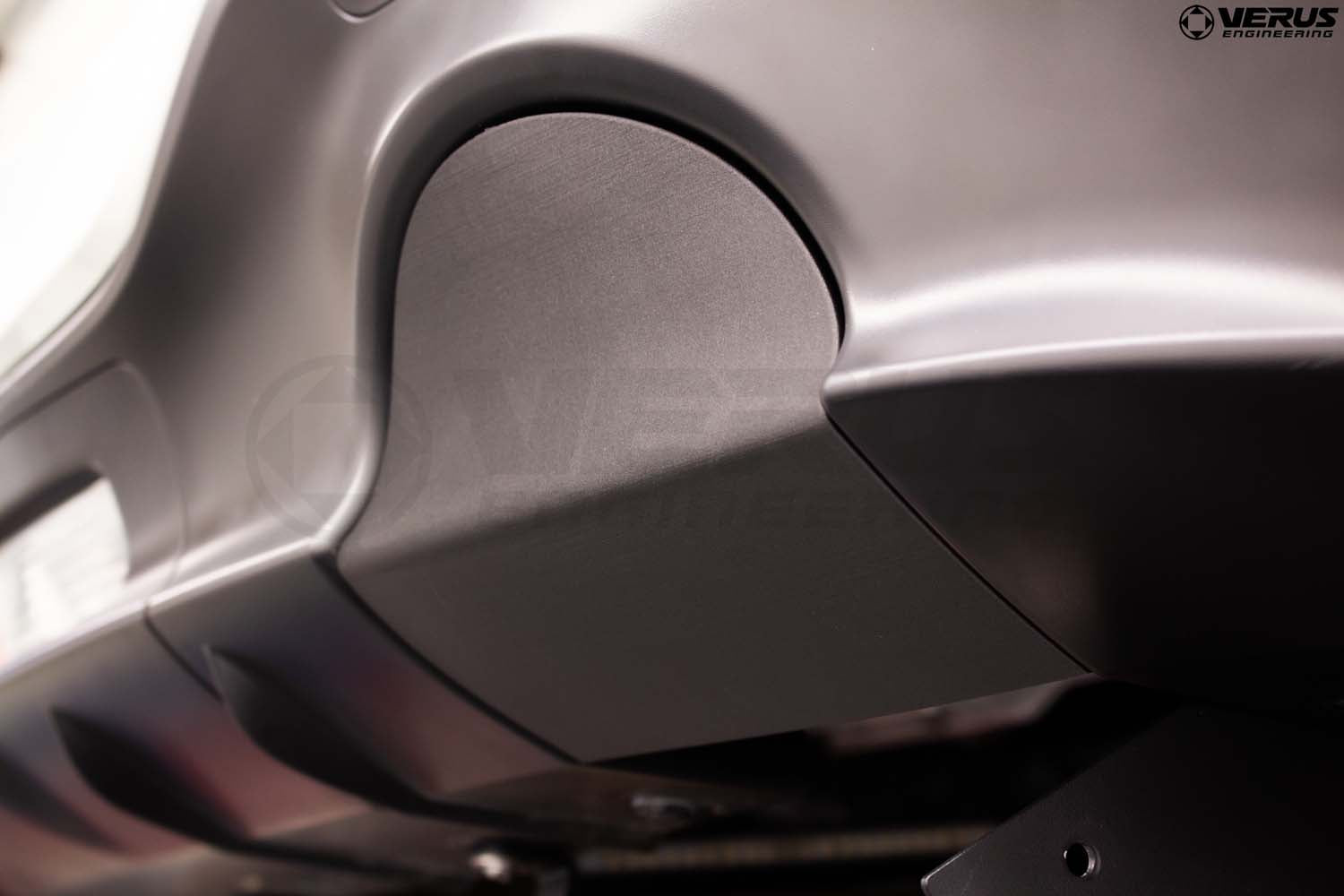 Exhaust Cutout Cover - 22+ Toyota GR86/Subaru BRZ (BLEMISH)
