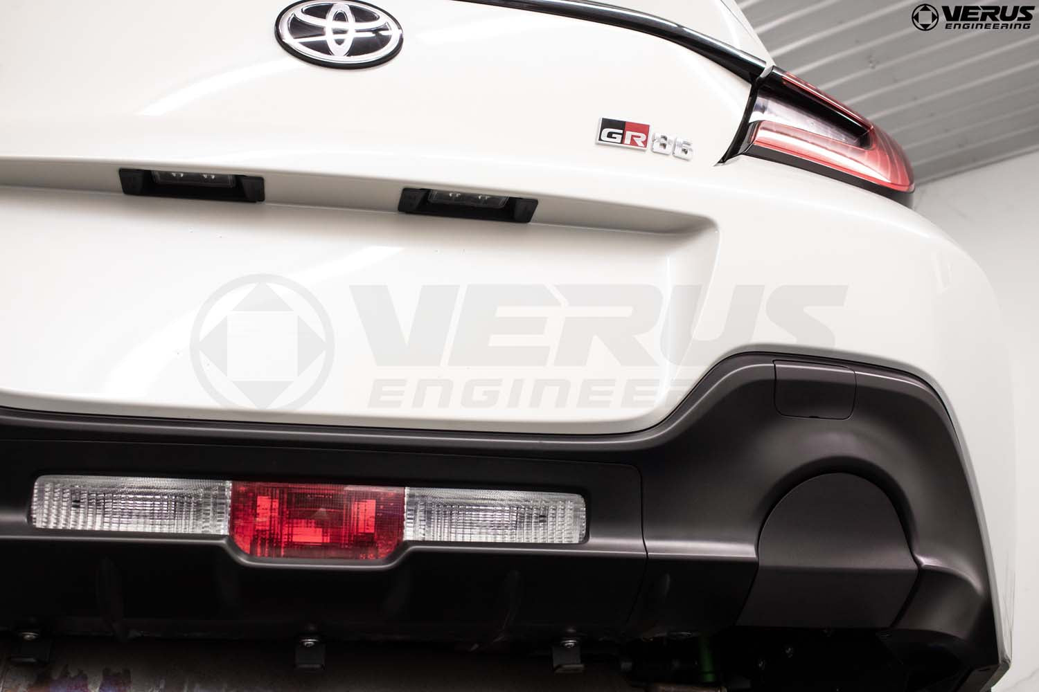 Exhaust Cutout Cover - 22+ Toyota GR86/Subaru BRZ (BLEMISH)