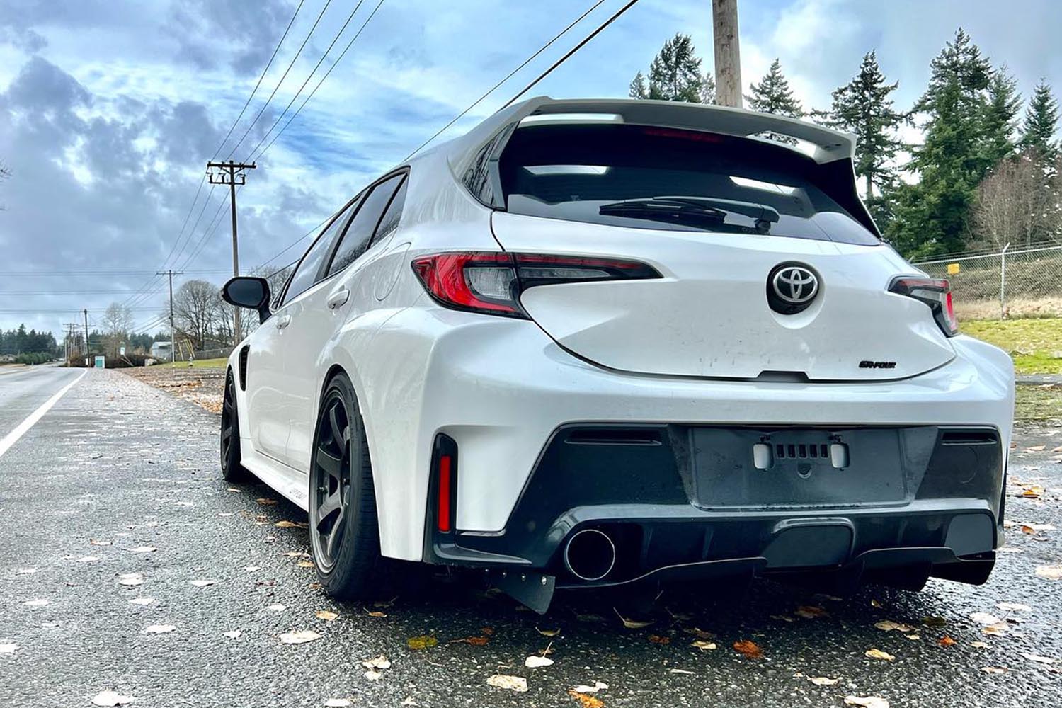 Exhaust Cutout Cover - Toyota GR Corolla (BLEMISH)