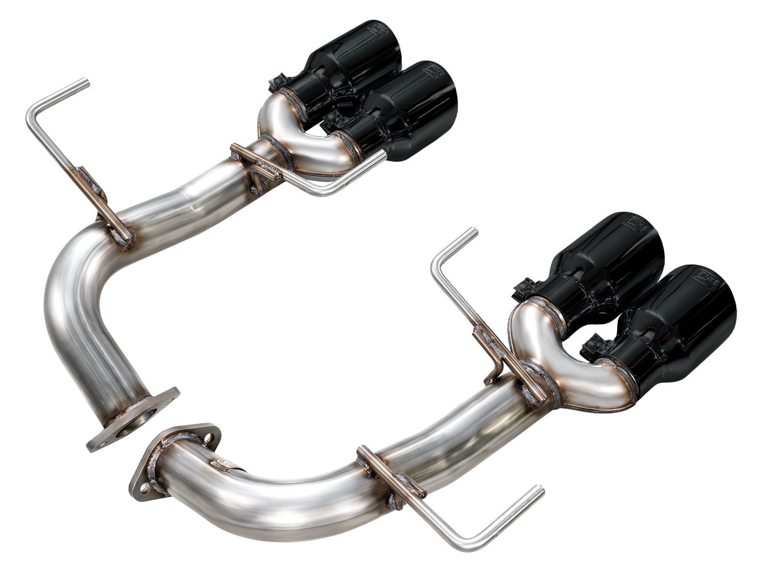 AWE Track Edition Axleback Exhaust for VB Subaru WRX - Diamond Black Tips