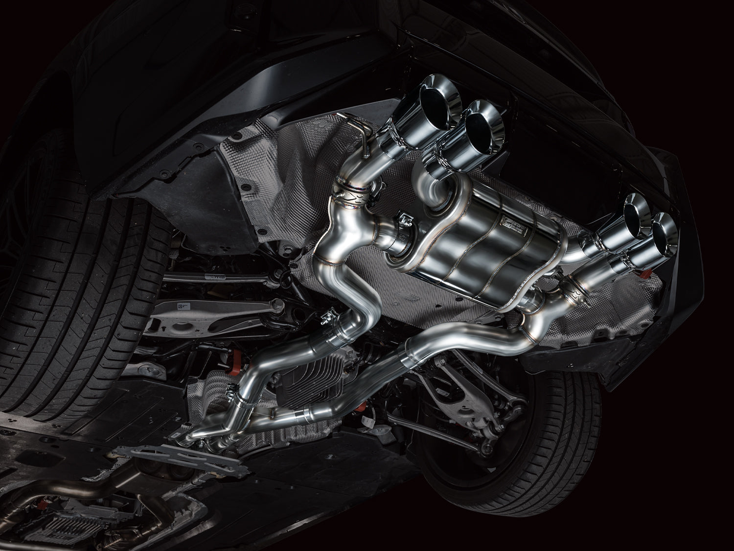 AWE SwitchPath™ Exhaust for BMW G87 M2 - Chrome Silver Tips