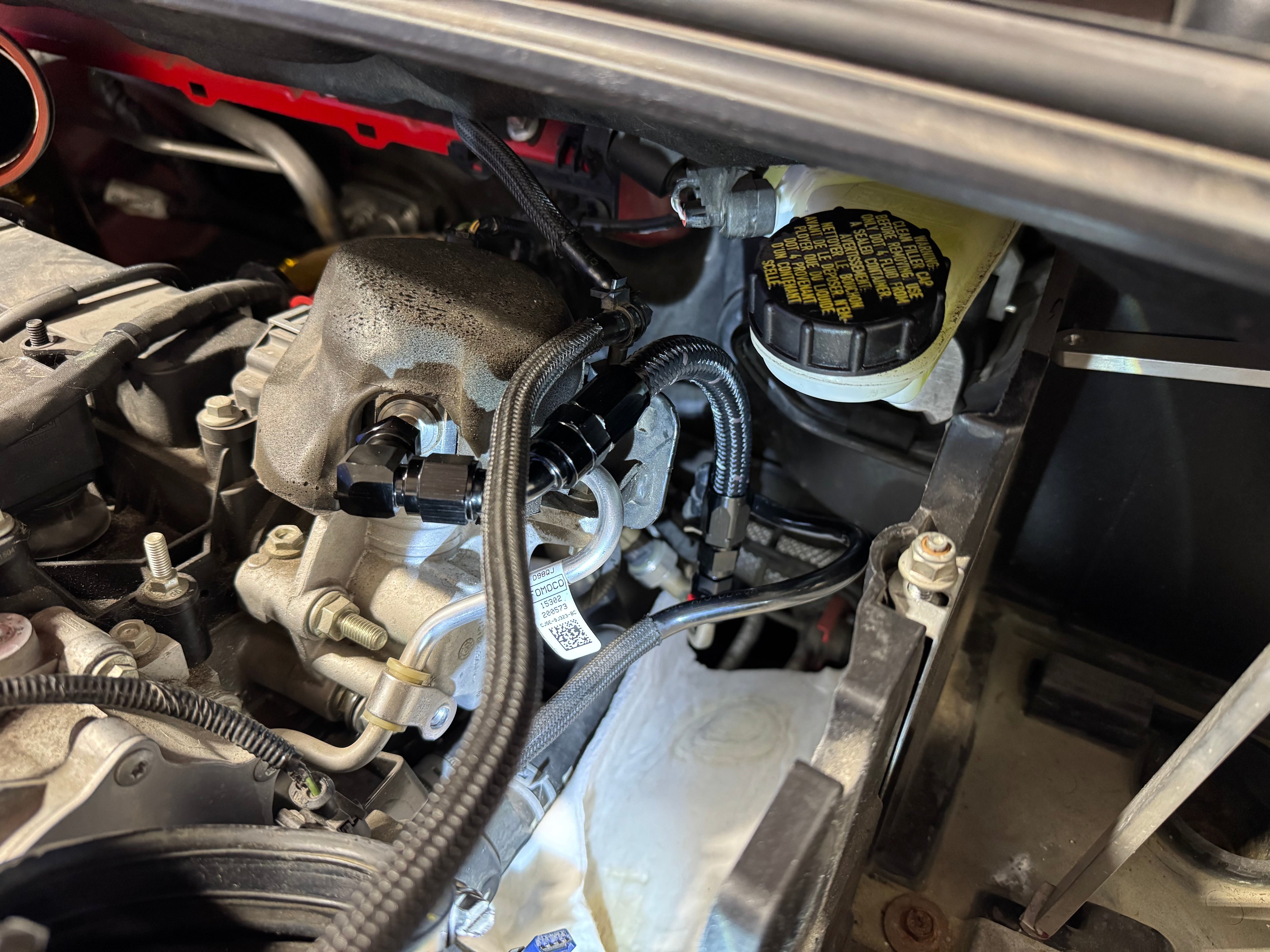 Focus ST Low Pressure Fuel Line Upgrade-Fueling-Grocery Getter Performance