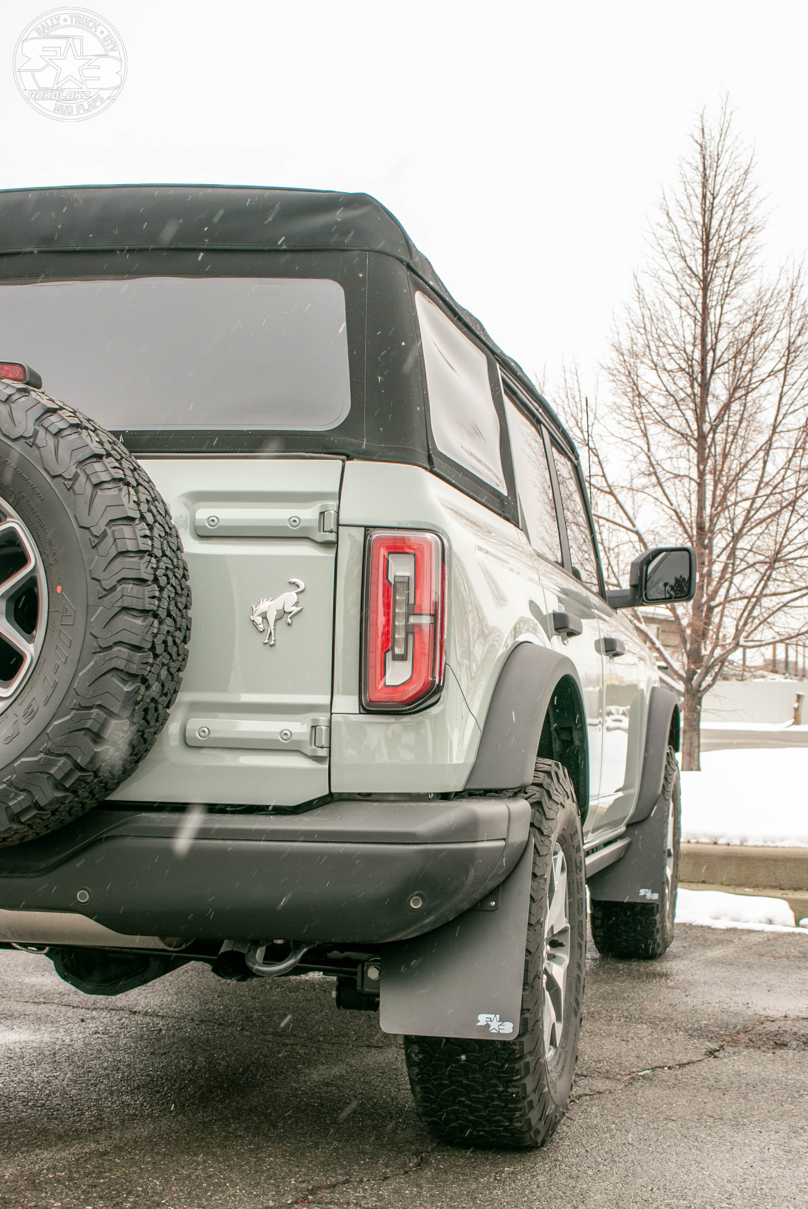 Ford Bronco Mud Flaps 2021+ - Quick Release - ORIGINAL SIZE