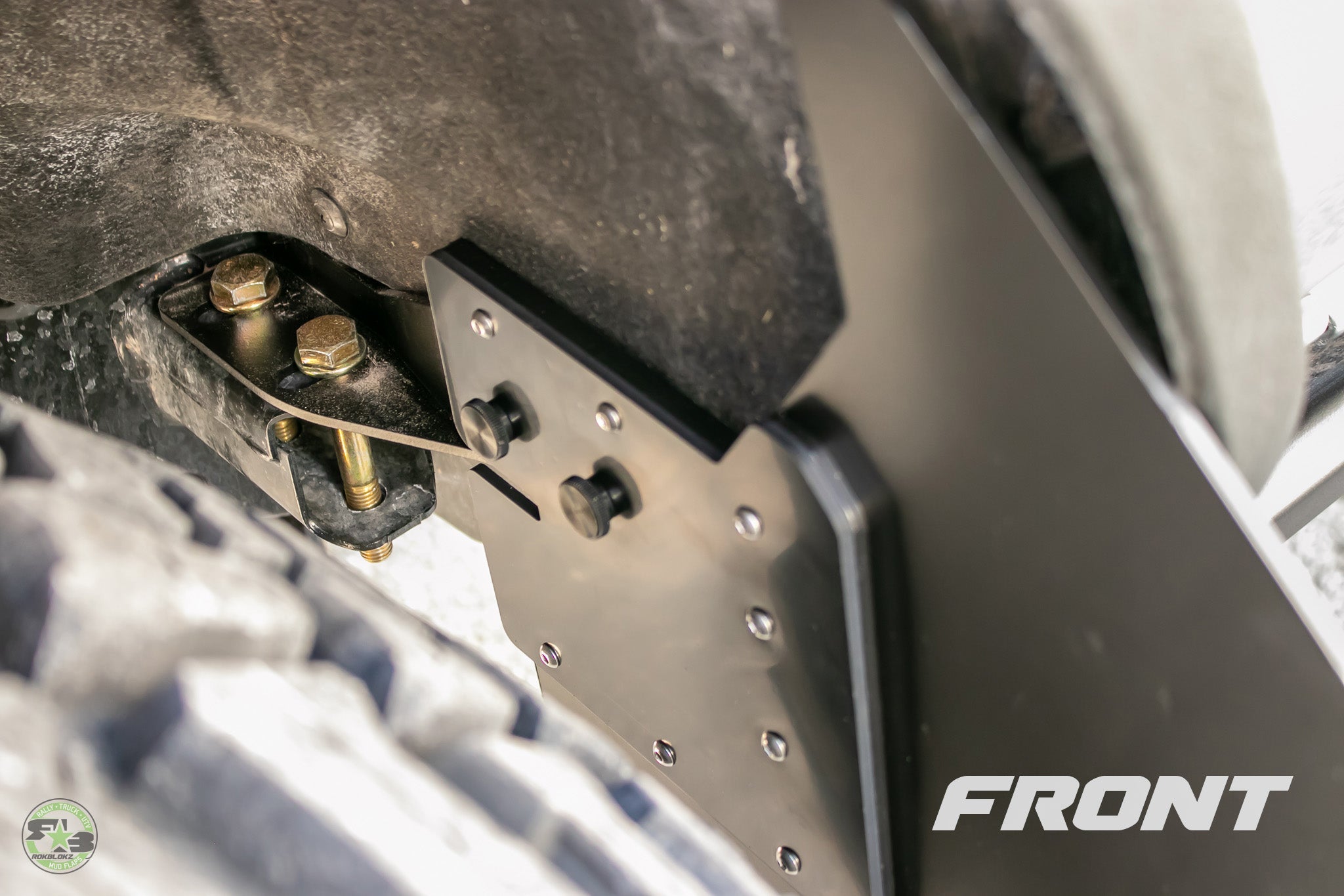 Ford Bronco Mud Flaps 2021+ - Quick Release - XL SIZE