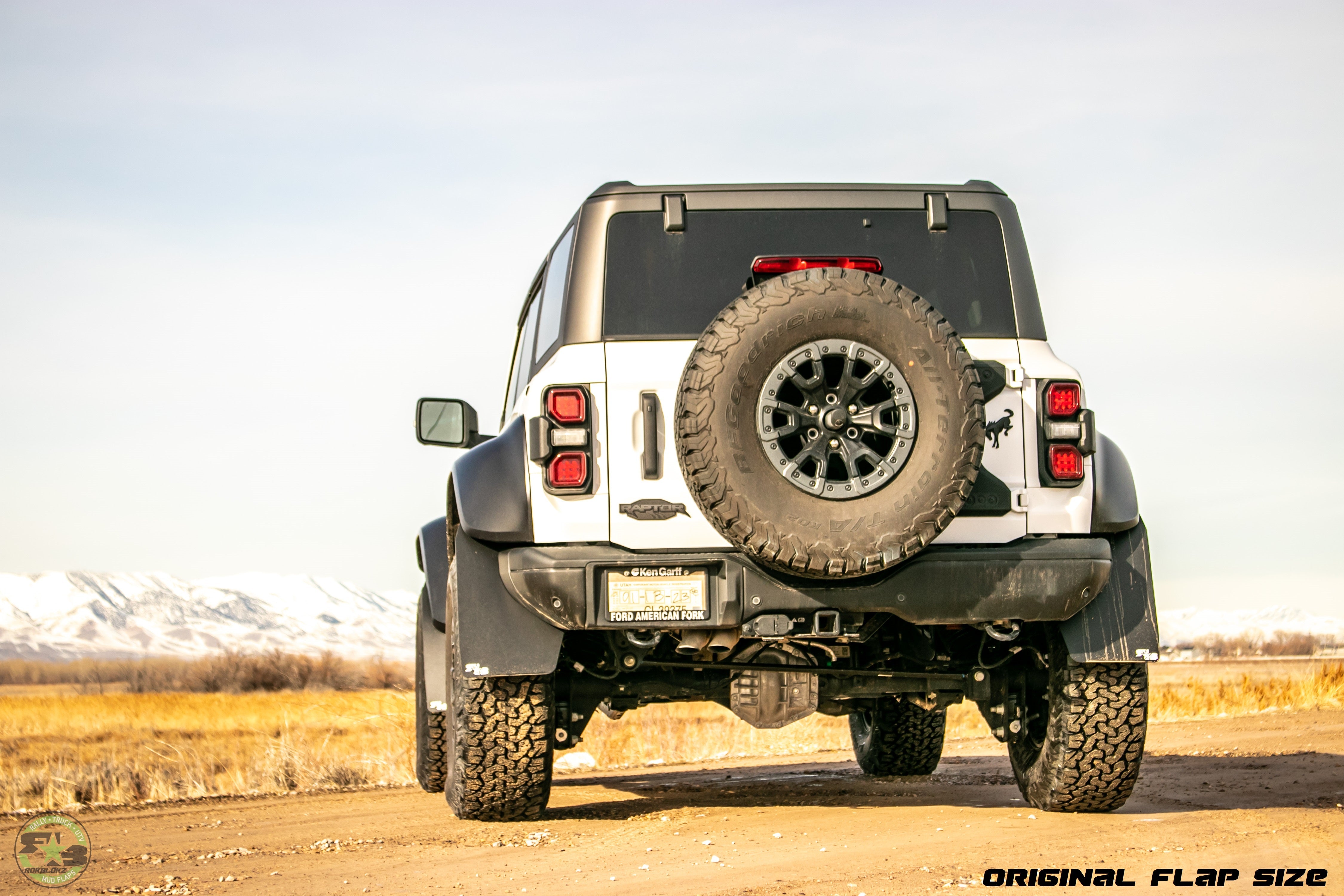 Ford Bronco RAPTOR 2022+ Mud Flaps