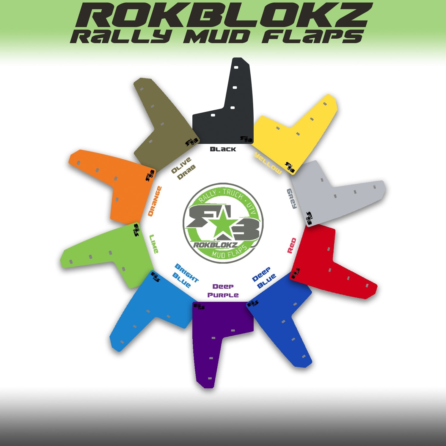 Ford F-250 F-350 2011-2016 STEP BACK Mud Flaps