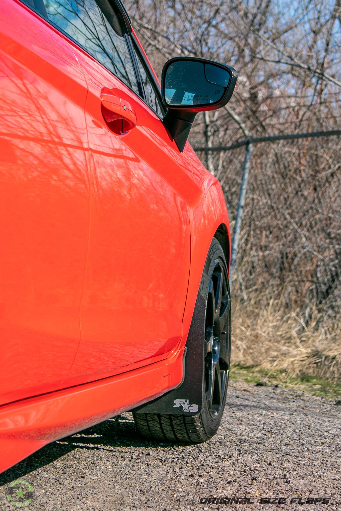 Ford Fiesta ST (6th Gen) 2014-2019 Rally Mud Flaps