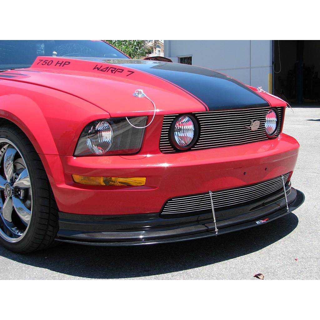 Ford Mustang Front Carbon Fiber Wind Splitter 2005-2009-Front Wind Splitter-Grocery Getter Performance