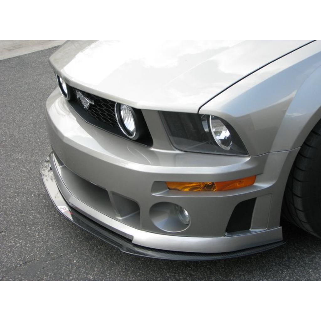 Ford Mustang Front Carbon Fiber Wind Splitter 2005-2009-Front Wind Splitter-Grocery Getter Performance