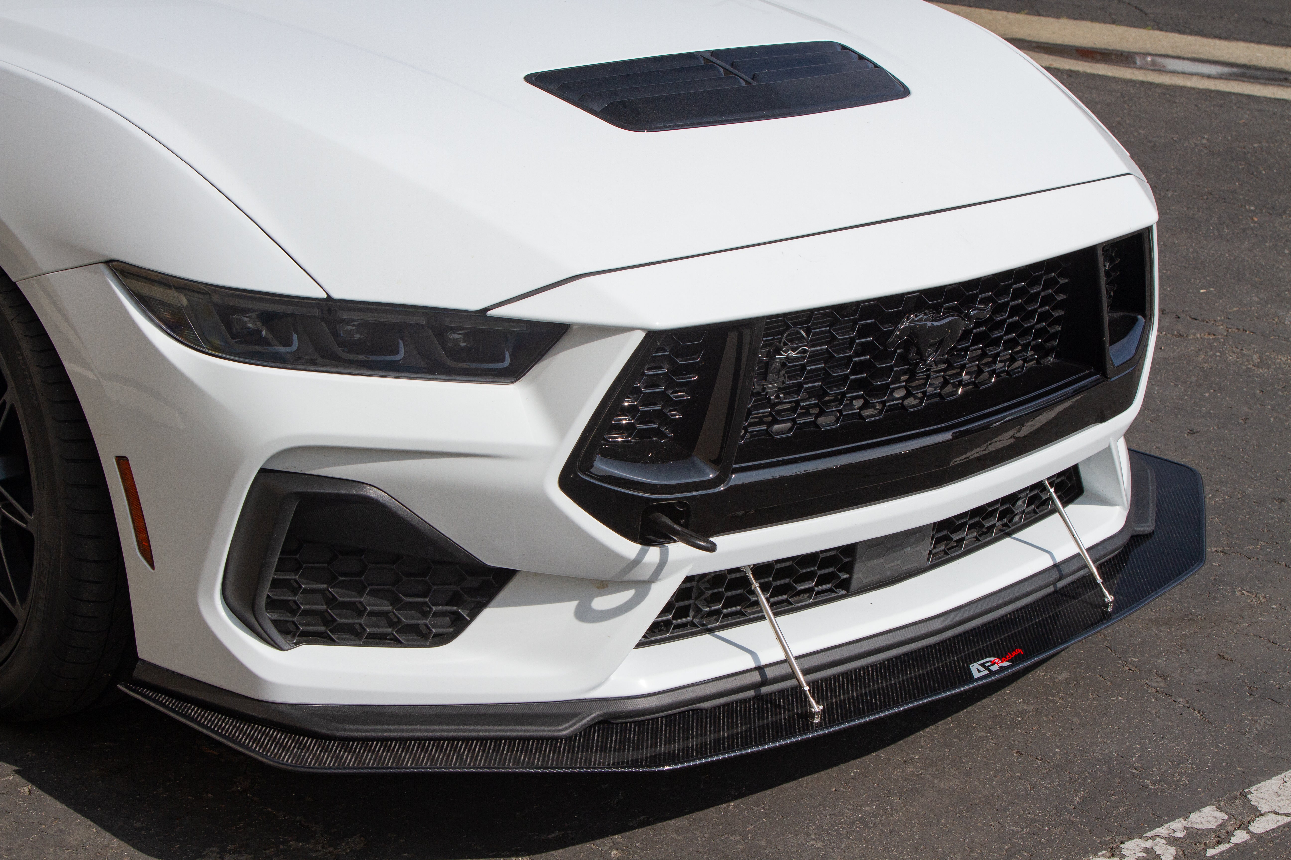 Ford Mustang GT S650 Performance Package Carbon Fiber Front Wind Splitter 2024 - Current-Front Wind Splitter-Grocery Getter Performance