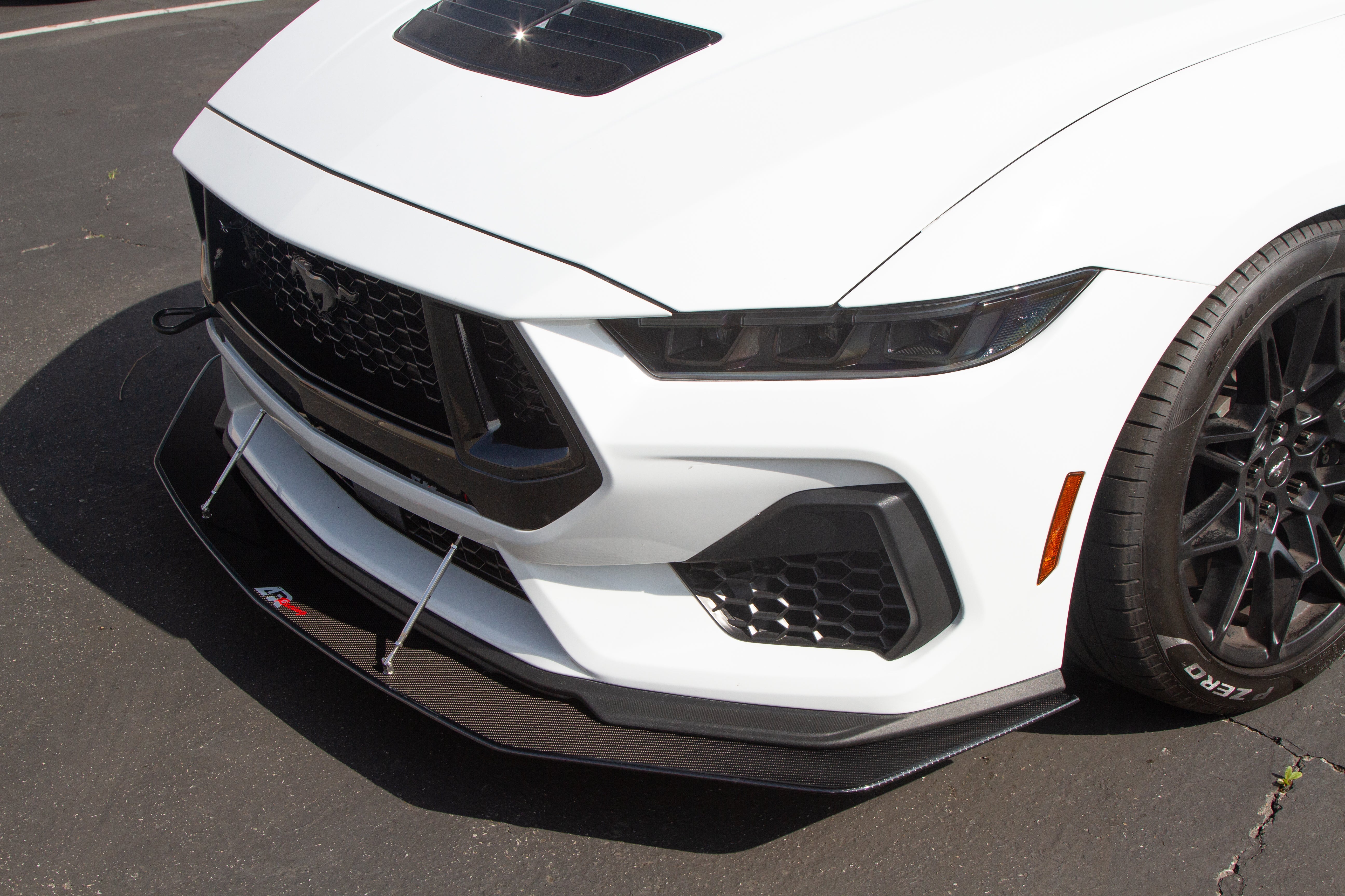 Ford Mustang GT S650 Performance Package Carbon Fiber Front Wind Splitter 2024 - Current-Front Wind Splitter-Grocery Getter Performance