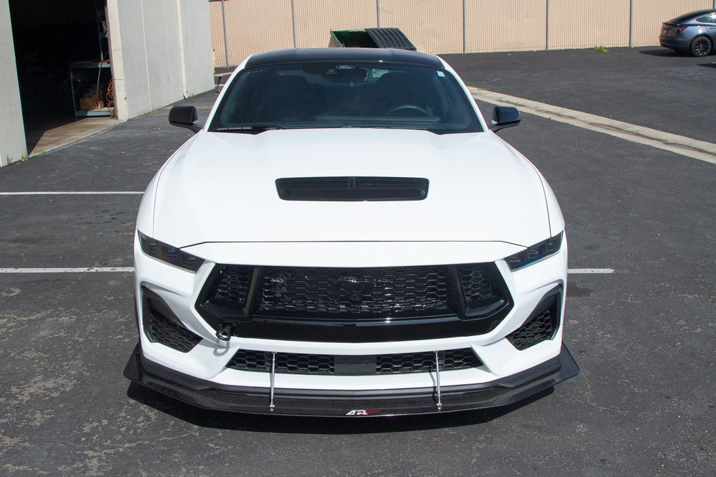 Ford Mustang GT S650 Performance Package Carbon Fiber Front Wind Splitter 2024 - Current-Front Wind Splitter-Grocery Getter Performance