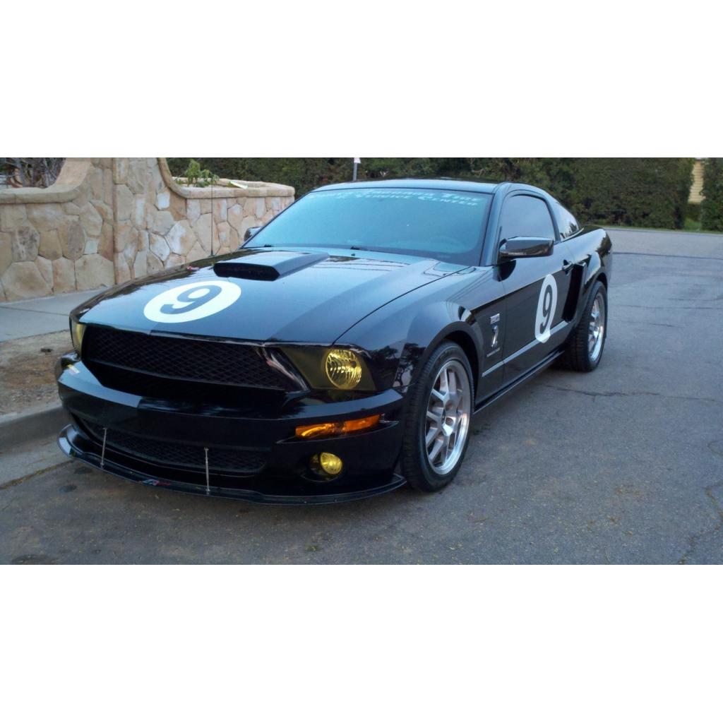 Ford Mustang GT500 Carbon Fiber Front Wind Splitter 2007-2009-Front Wind Splitter-Grocery Getter Performance