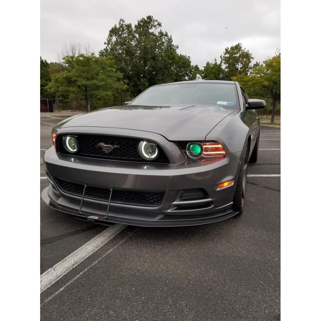 Ford Mustang Roush Front Carbon Fiber Wind Splitter 2013-2014-Front Wind Splitter-Grocery Getter Performance
