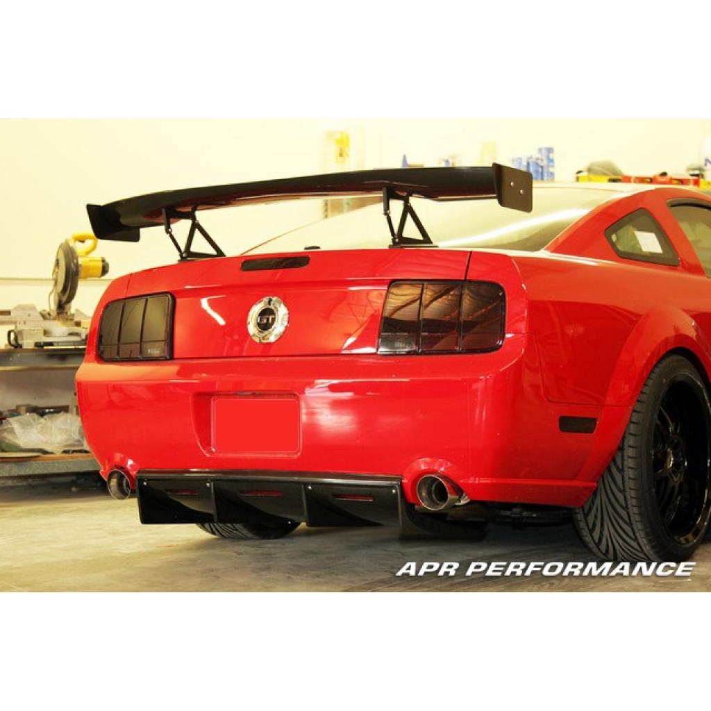 Ford Mustang S197 APR GTR Carbon Fiber Rear Diffuser 2005-2009-Rear Diffuser-Grocery Getter Performance