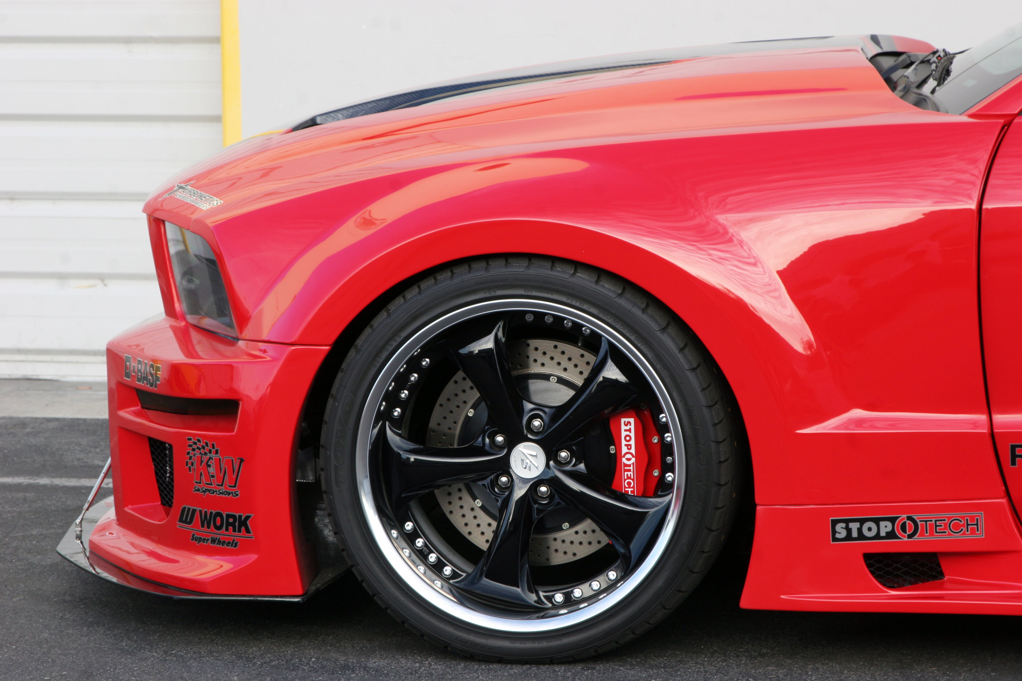 Ford Mustang S197 GT-R Widebody Aerodynamic Kit 2005-2009-Aero kit-Grocery Getter Performance