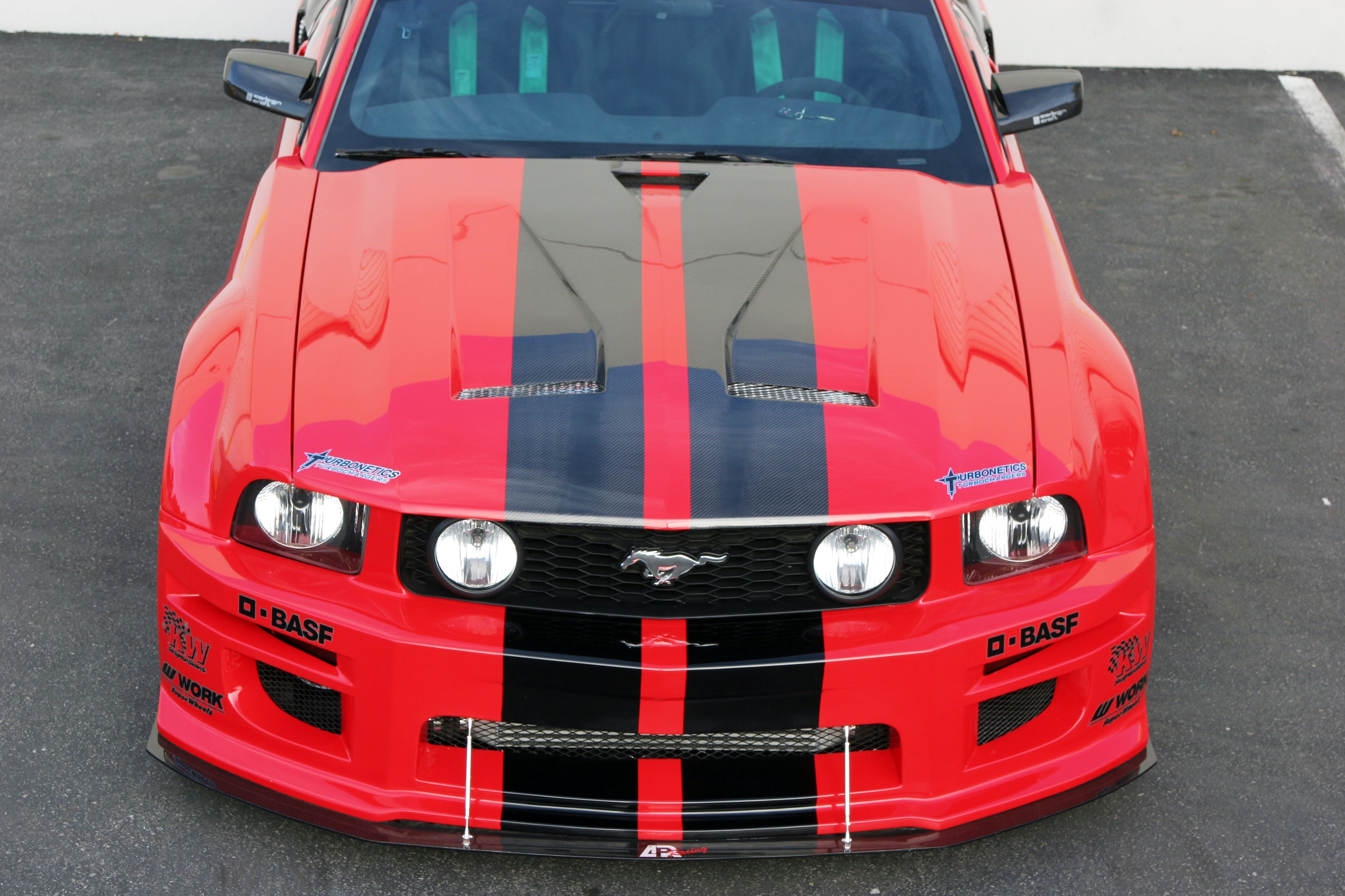 Ford Mustang S197 GT-R Widebody Aerodynamic Kit 2005-2009-Aero kit-Grocery Getter Performance