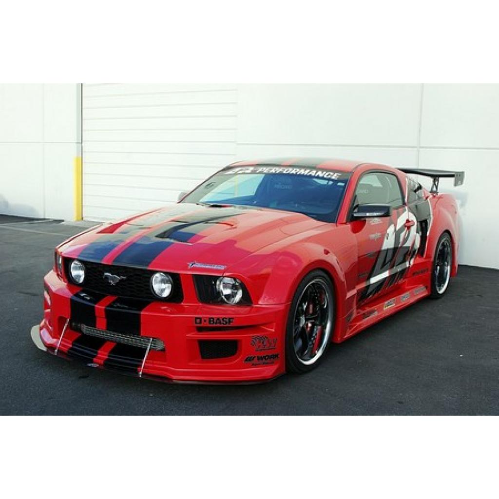 Ford Mustang S197 GT-R Widebody Aerodynamic Kit 2005-2009-Aero kit-Grocery Getter Performance