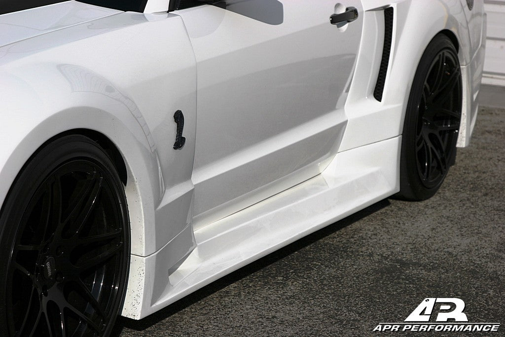 Ford Mustang S197 GT500 / GT500KR Widebody Aerodynamic Kit 2007-2009-Aero kit-Grocery Getter Performance