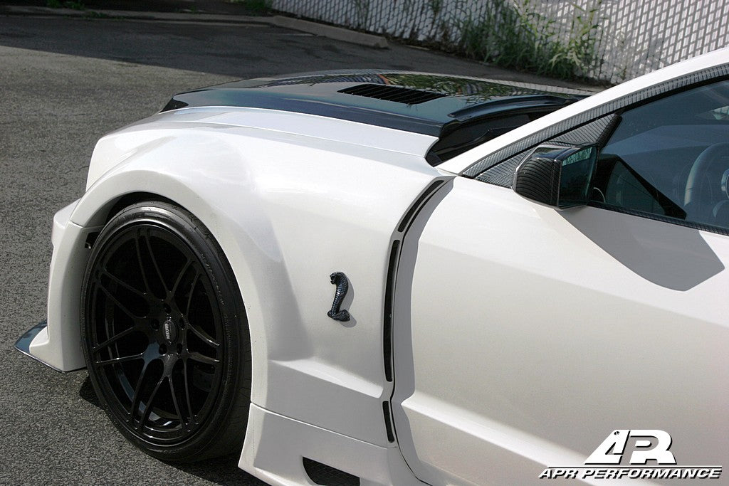 Ford Mustang S197 GT500 / GT500KR Widebody Aerodynamic Kit 2007-2009-Aero kit-Grocery Getter Performance