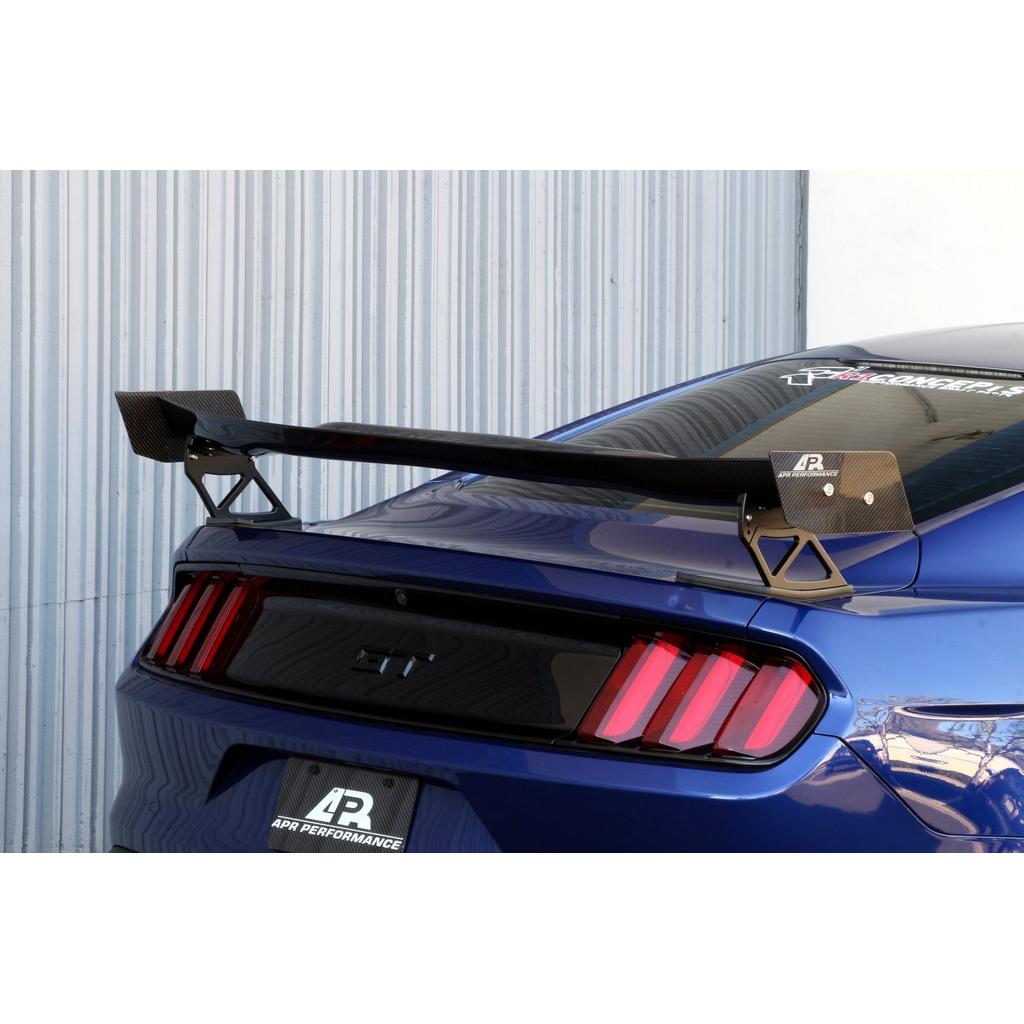 Ford Mustang S550 / GT500 / GT350 2018-2023 GTC200 Carbon Fiber Adjustable Wing-GTC-200 Wing-Grocery Getter Performance