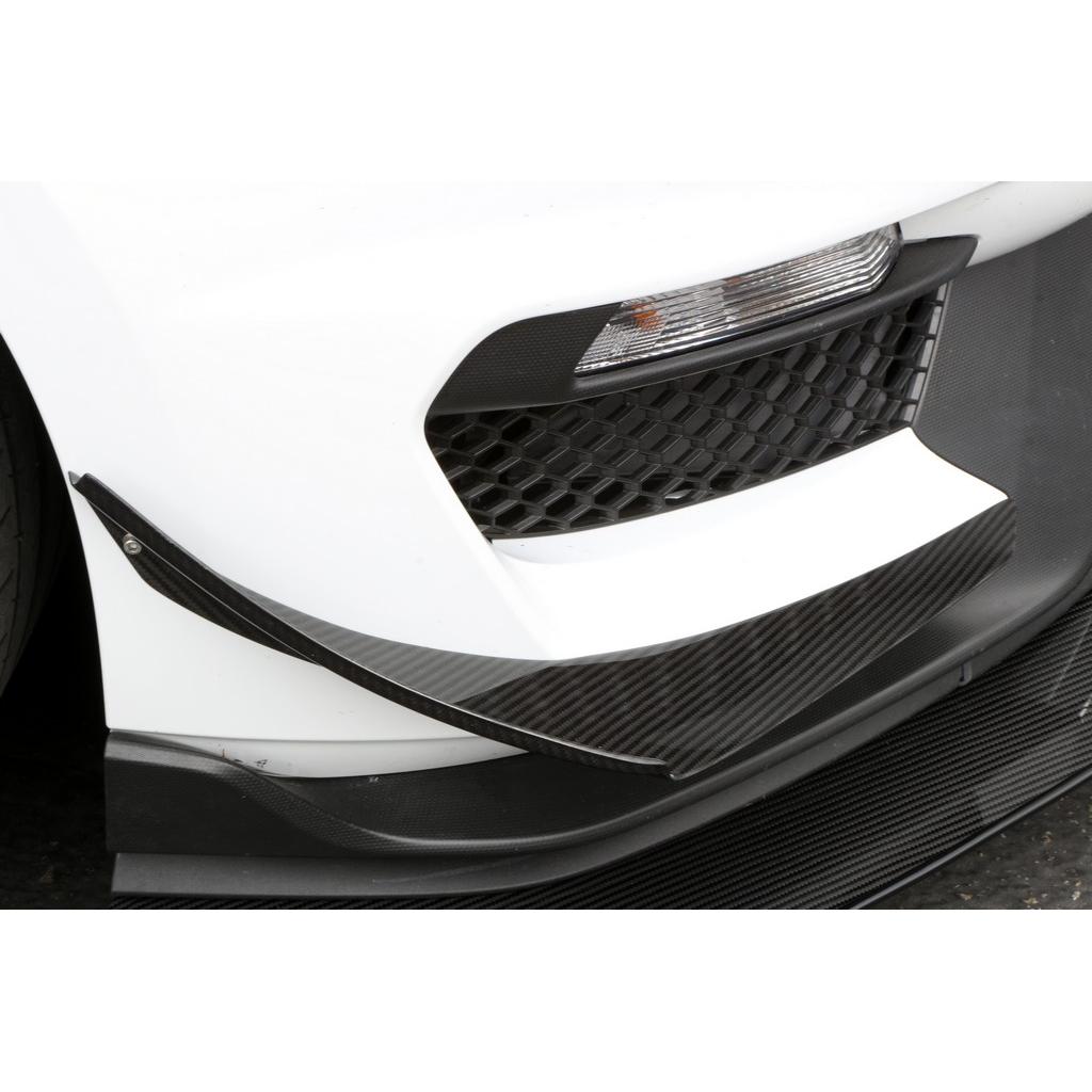 Ford Mustang S550 Shelby GT350 Carbon Fiber Front Bumper Canards 2016 - 2020-Front Bumper Canards-Grocery Getter Performance