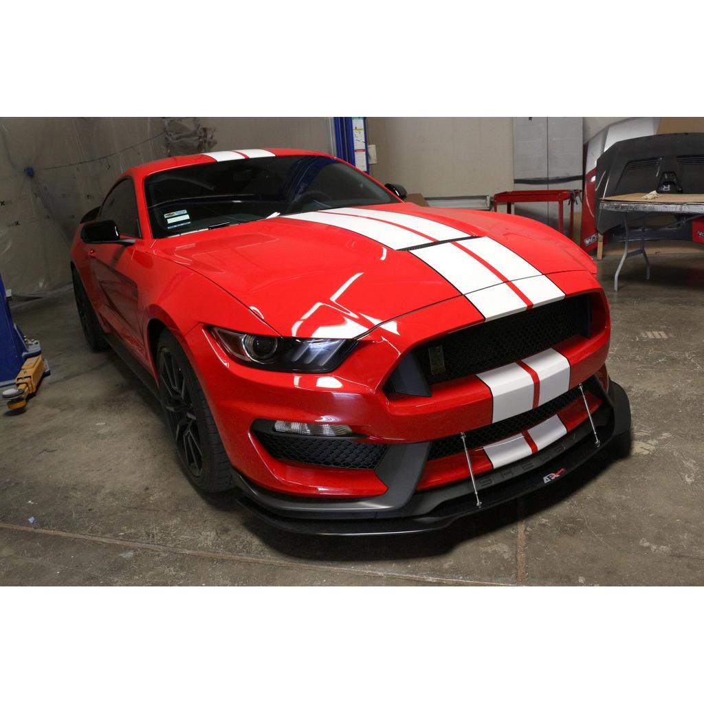 Ford Mustang S550 Shelby GT350 / GT350R Carbon Fiber Front Wind Splitter 2015-2023-Front Wind Splitter-Grocery Getter Performance