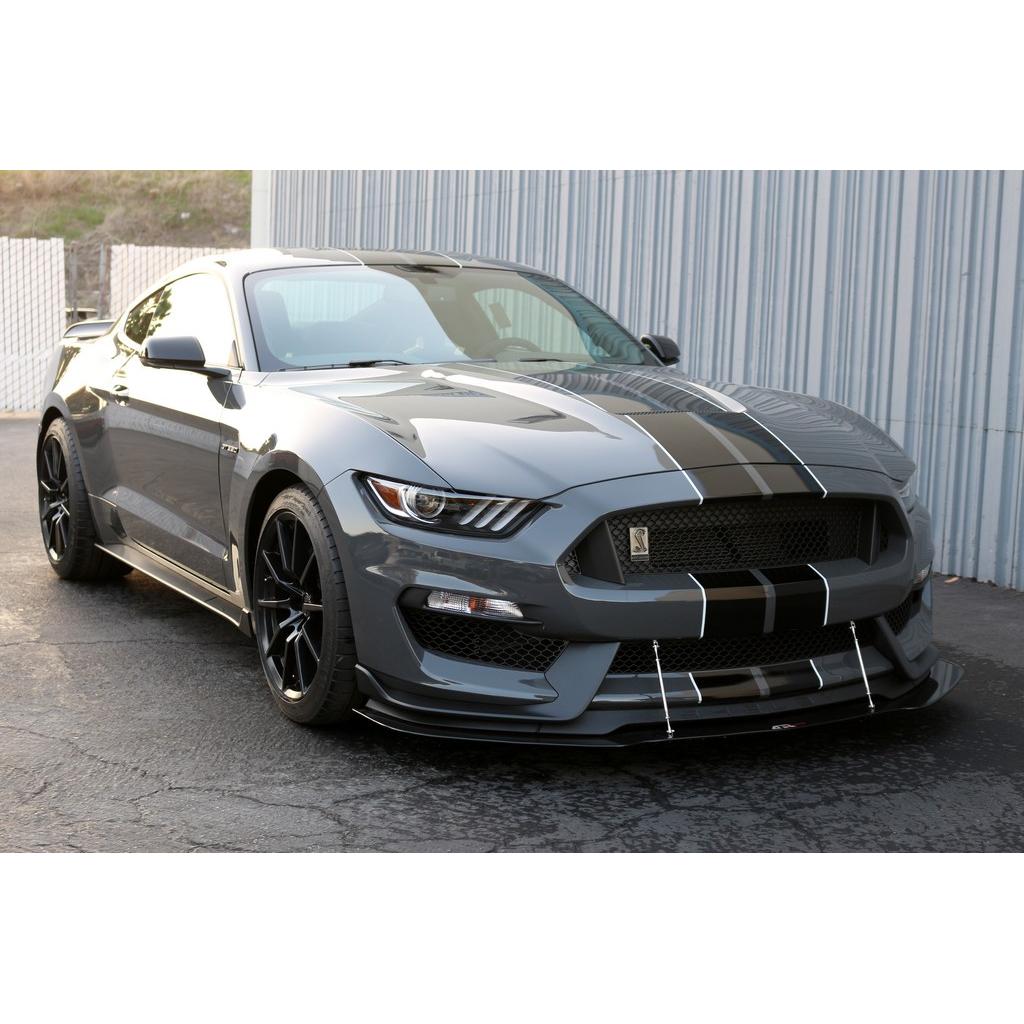 Ford Mustang S550 Shelby GT350 / GT350R Carbon Fiber Front Wind Splitter 2015-2023-Front Wind Splitter-Grocery Getter Performance