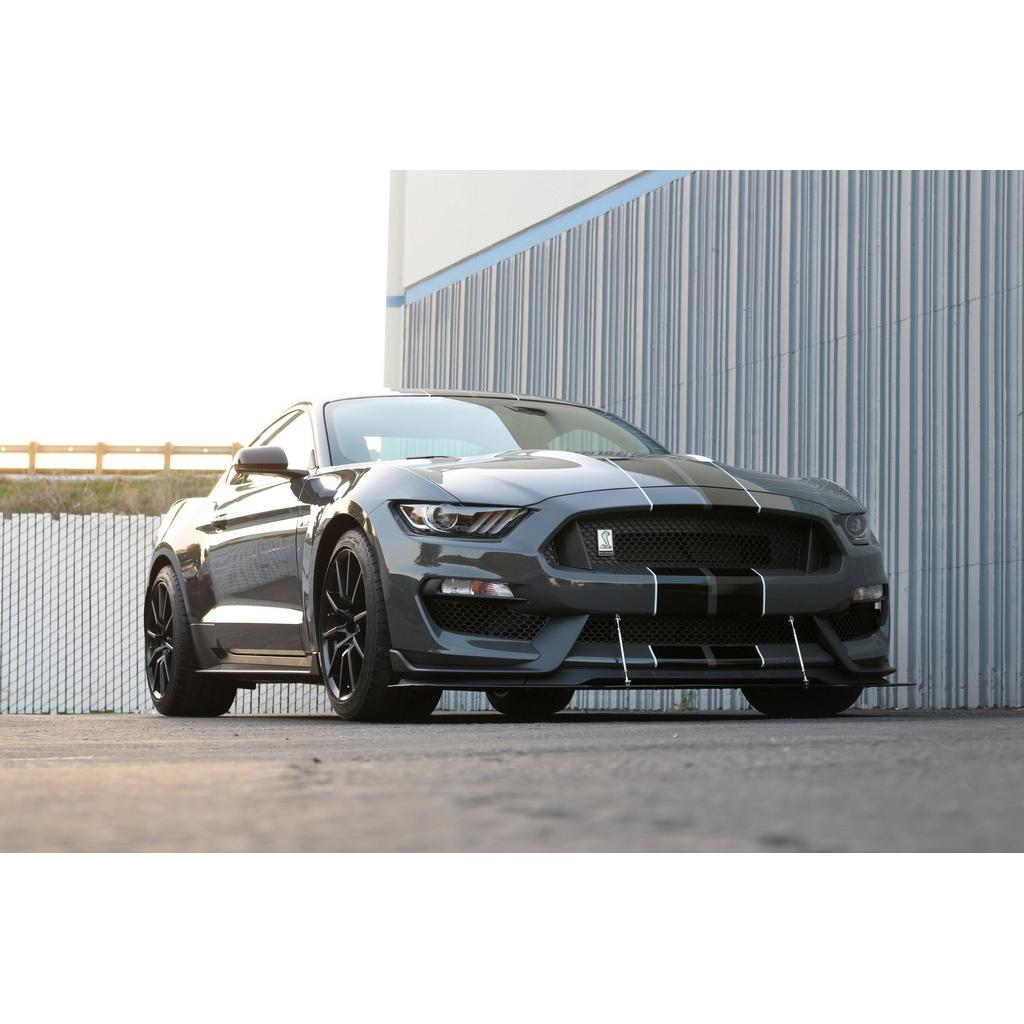 Ford Mustang S550 Shelby GT350 / GT350R Carbon Fiber Front Wind Splitter 2015-2023-Front Wind Splitter-Grocery Getter Performance