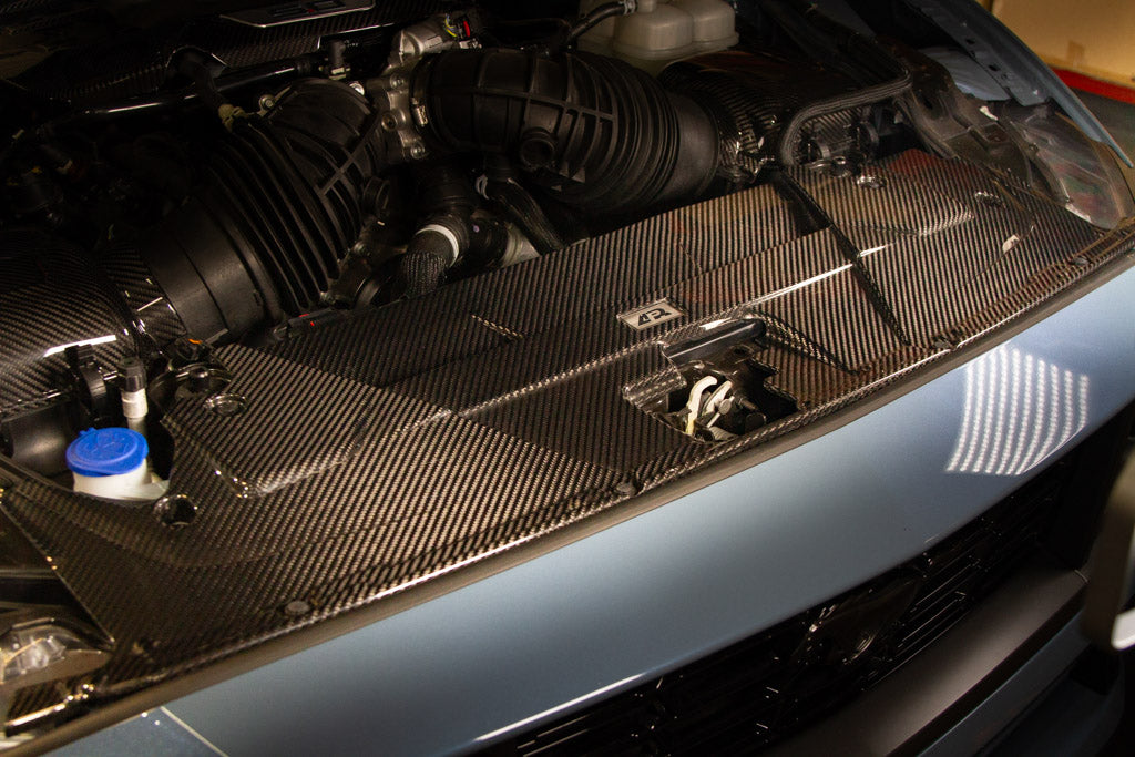 Ford Mustang S650 Carbon Fiber Cooling Plate 2024 - Current-Cooling Plate-Grocery Getter Performance