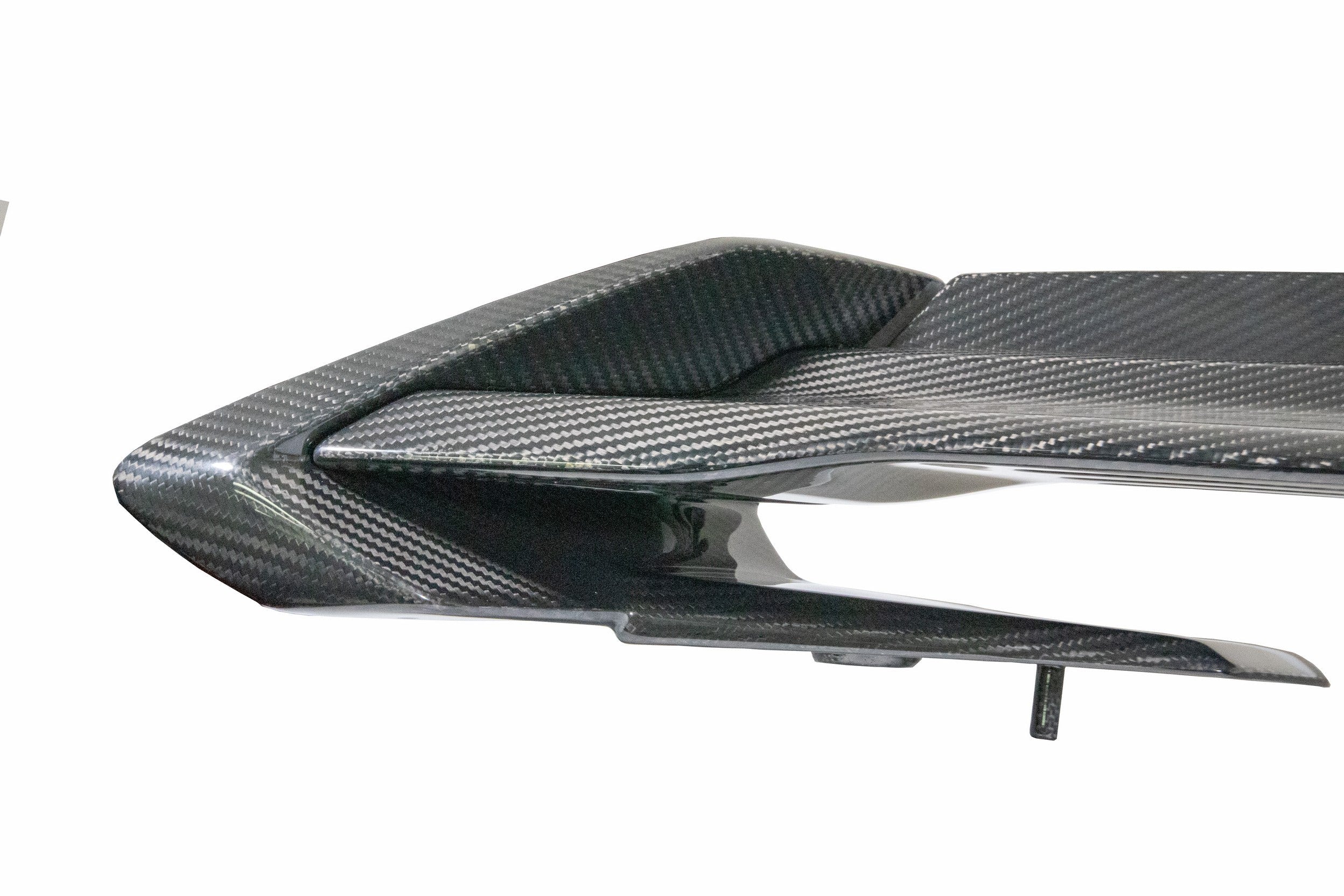 Ford Mustang S650 Dark Horse Carbon Fiber Spoiler with Gurney 2024 - Current-Rear spoiler-Grocery Getter Performance