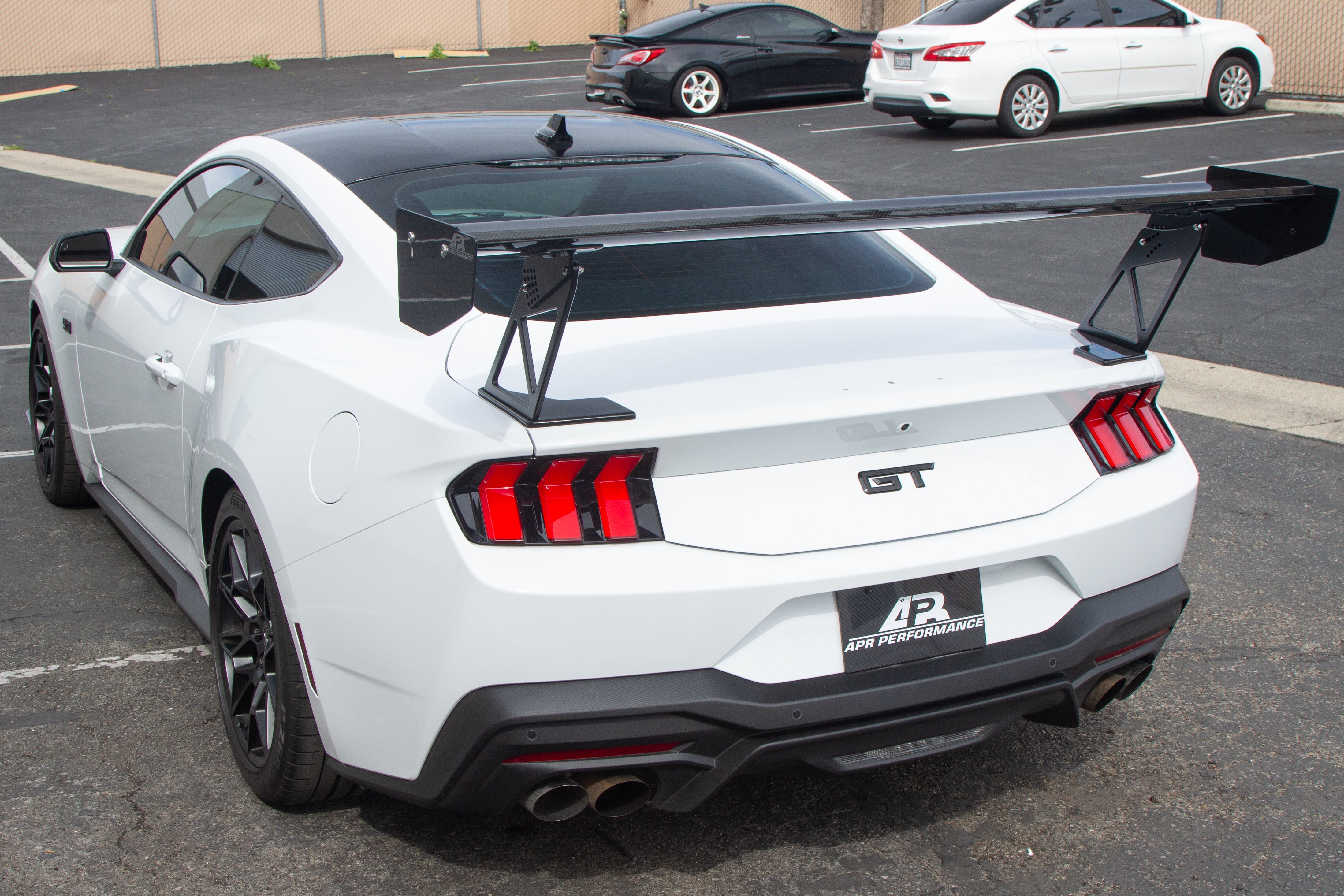 Ford Mustang S650 GT250 Carbon Fiber Adjustable Wing 2024 - Current-GT-250 Wing-Grocery Getter Performance
