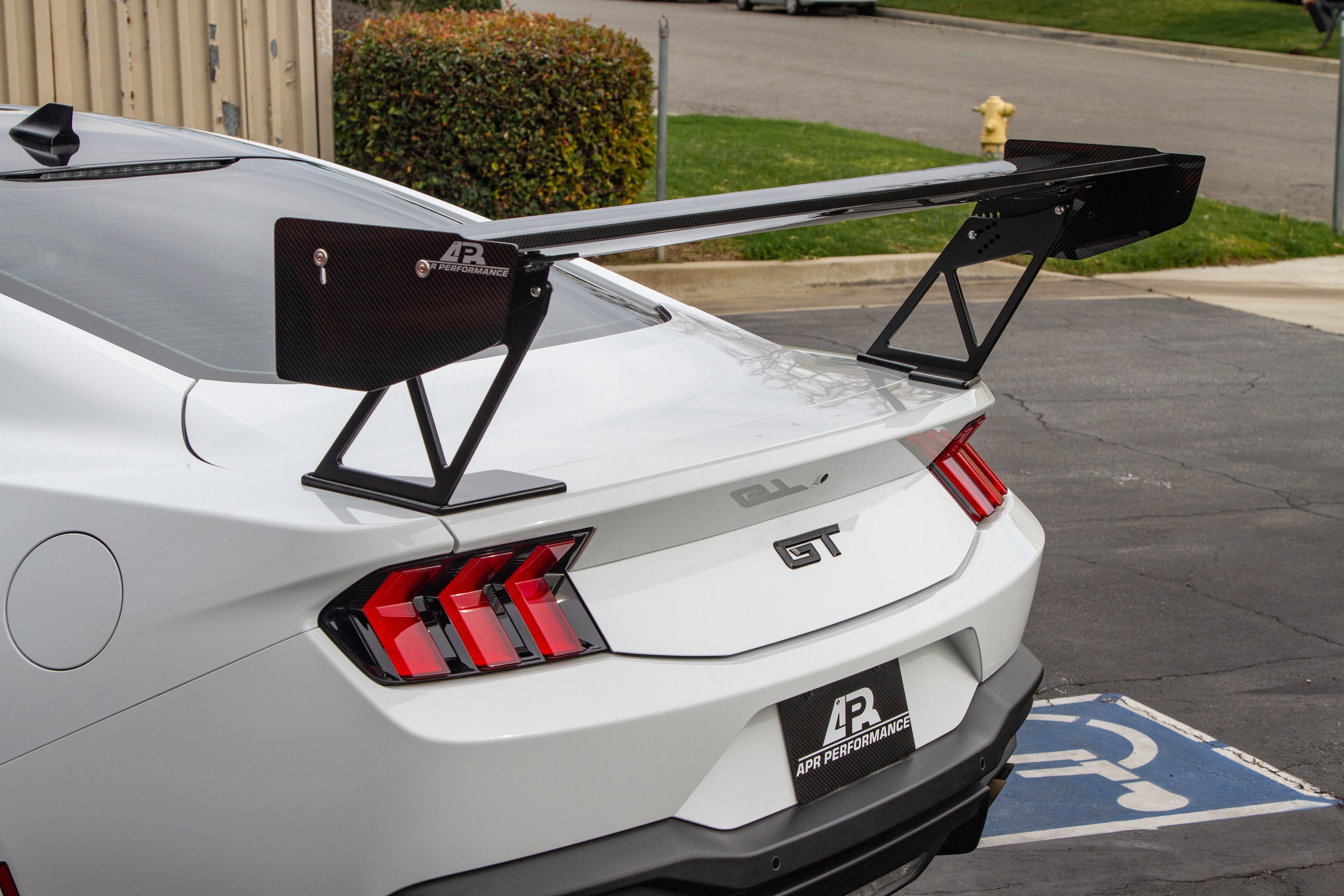 Ford Mustang S650 GT250 Carbon Fiber Adjustable Wing 2024 - Current-GT-250 Wing-Grocery Getter Performance