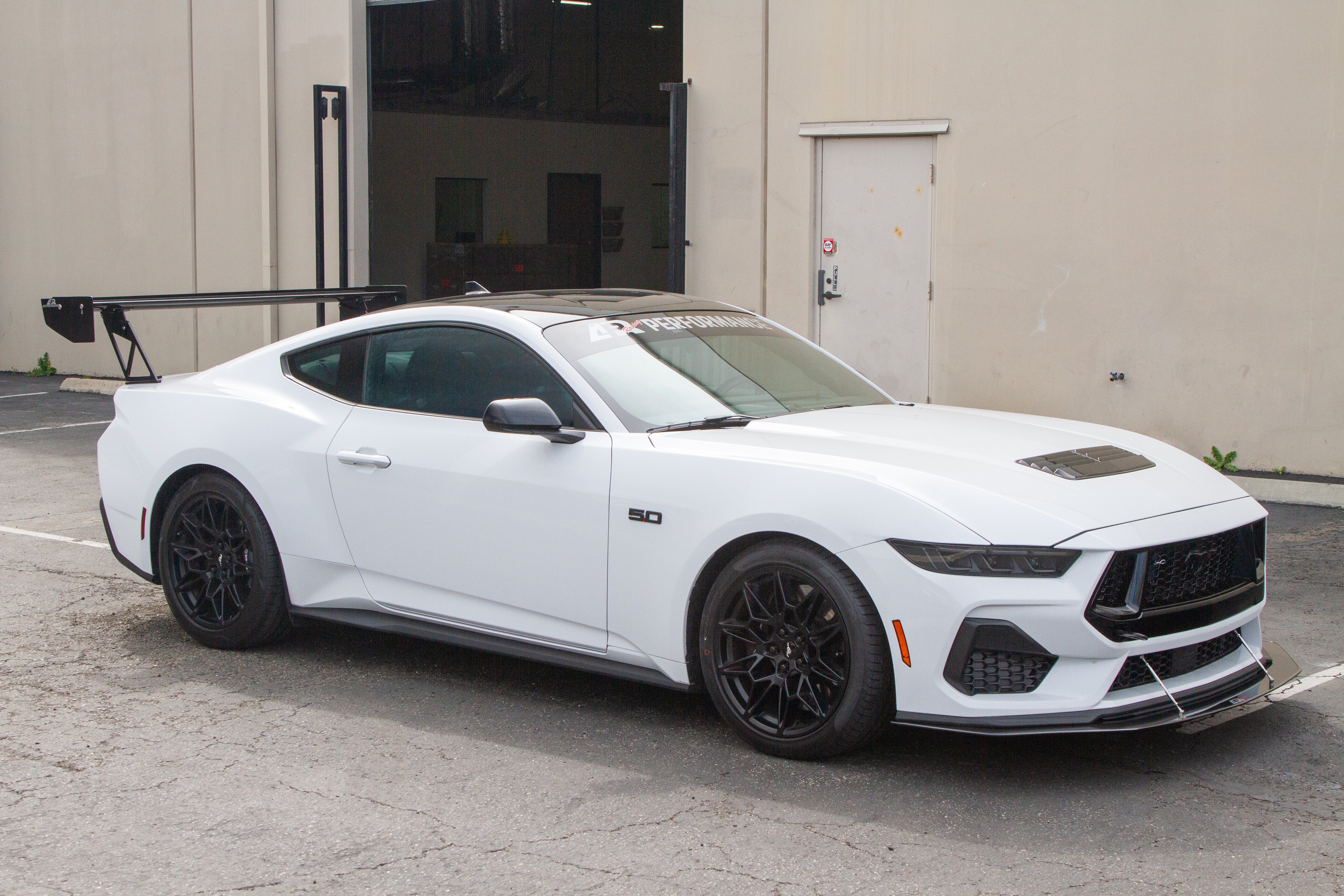Ford Mustang S650 GT250 Carbon Fiber Adjustable Wing 2024 - Current-GT-250 Wing-Grocery Getter Performance