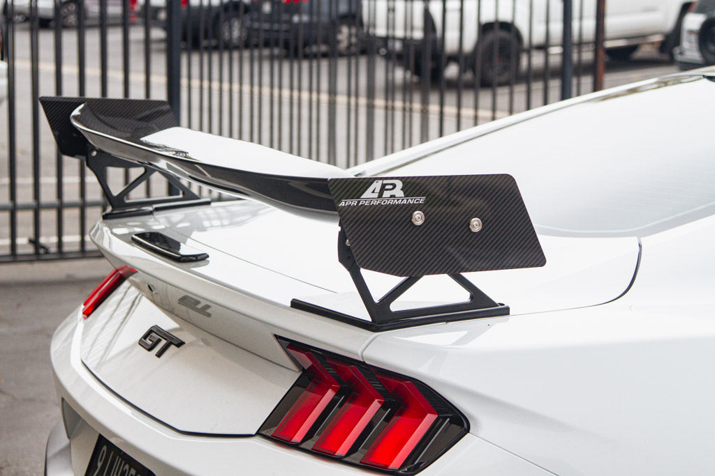 Ford Mustang S650 GTC200 Carbon Fiber Adjustable Wing 2024 - Current-GTC-200 Wing-Grocery Getter Performance